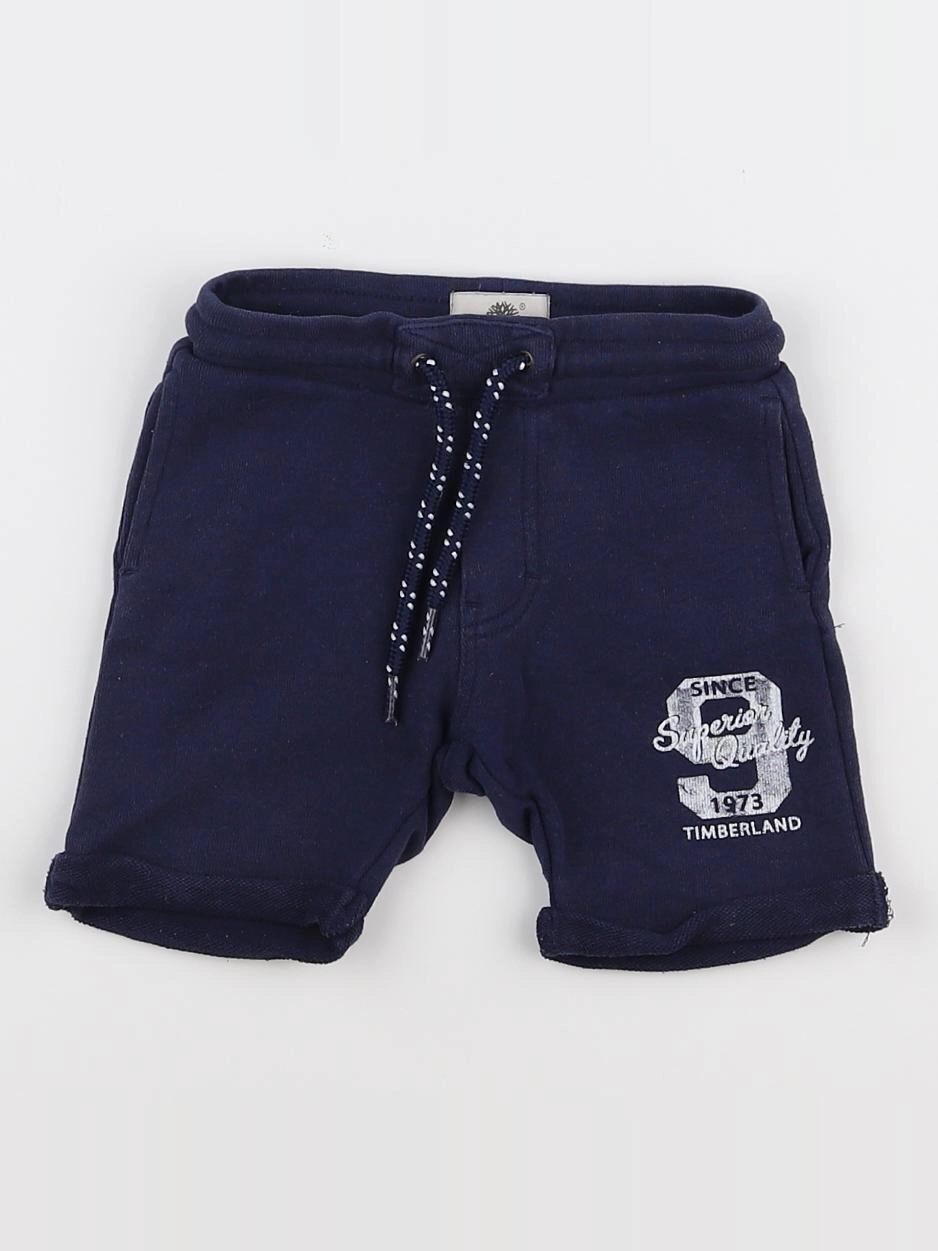 Timberland - short bleu - 12 mois