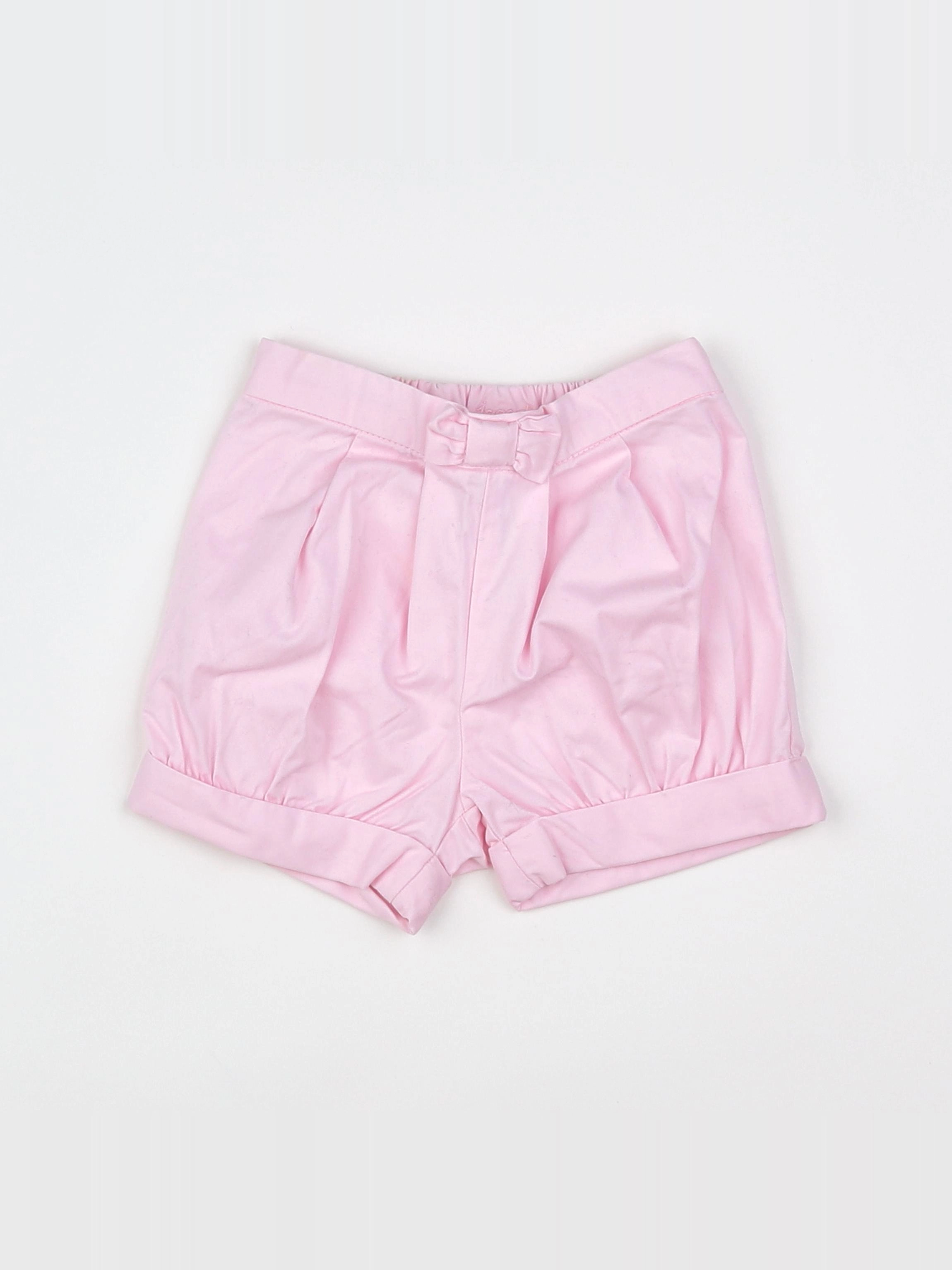 Jacadi - short rose - 12 mois