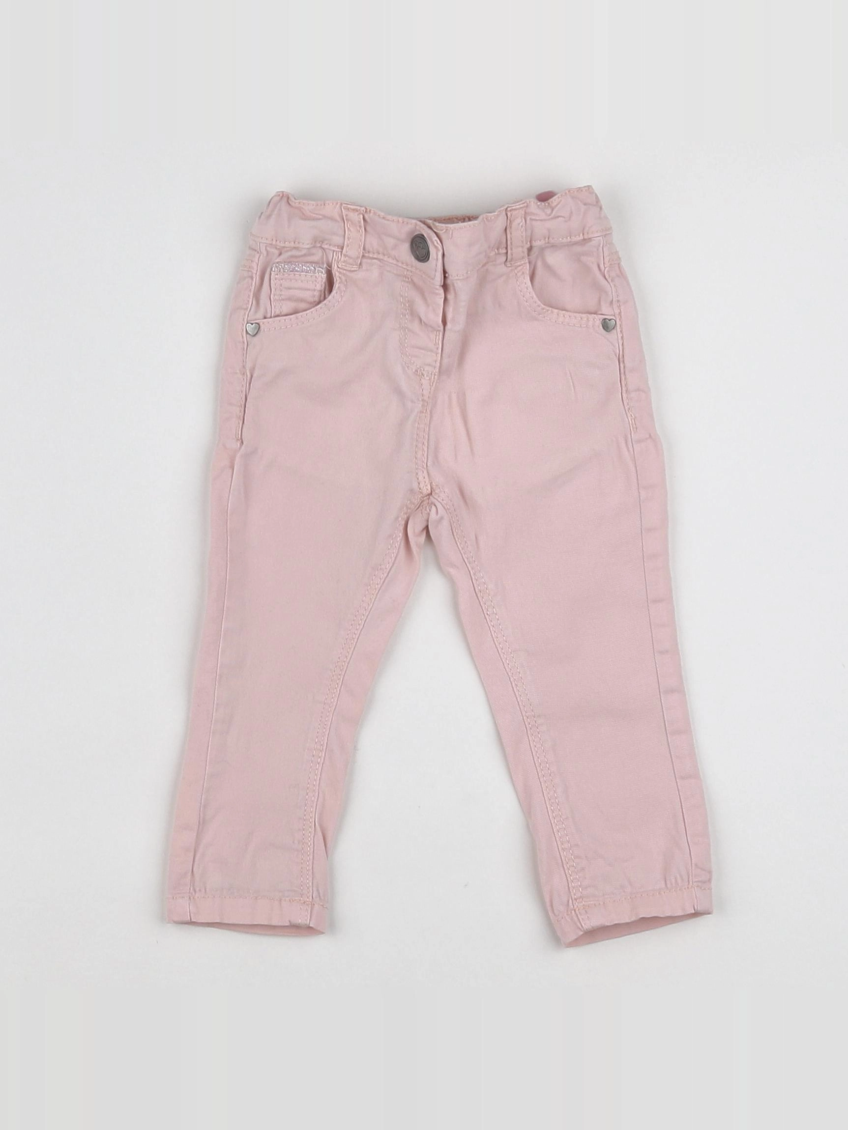 Tape à l'oeil - pantalon rose - 6 mois