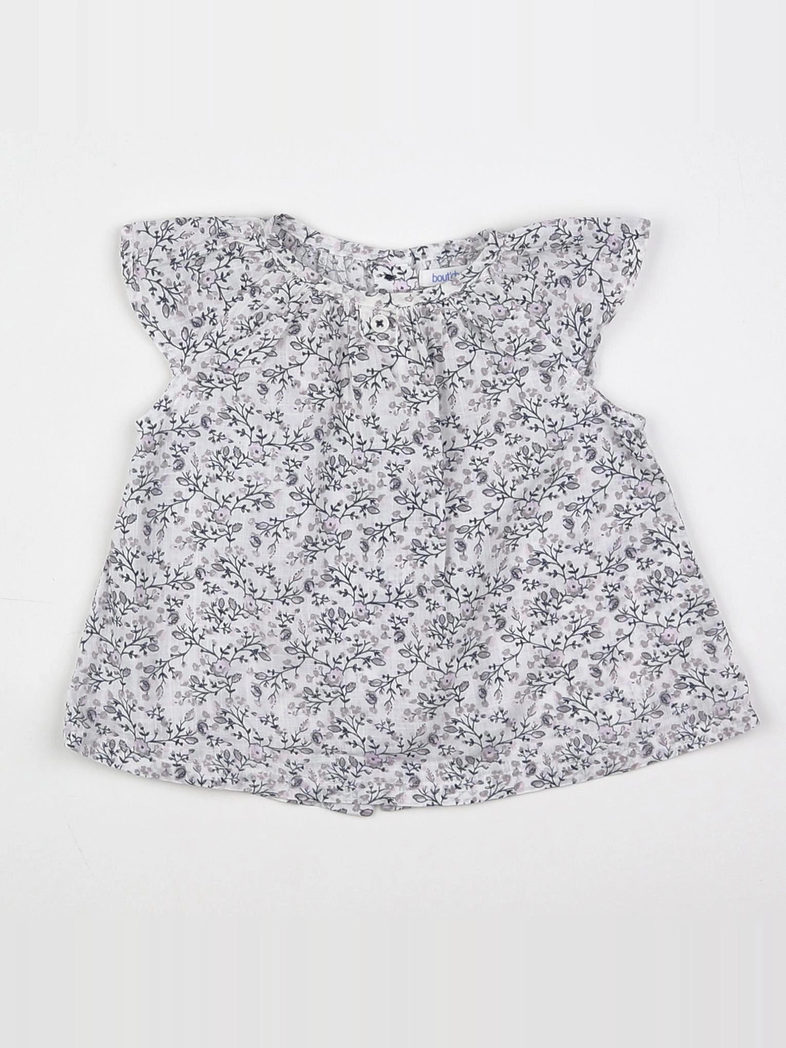 Boutchou - blouse multicolore - 6 mois