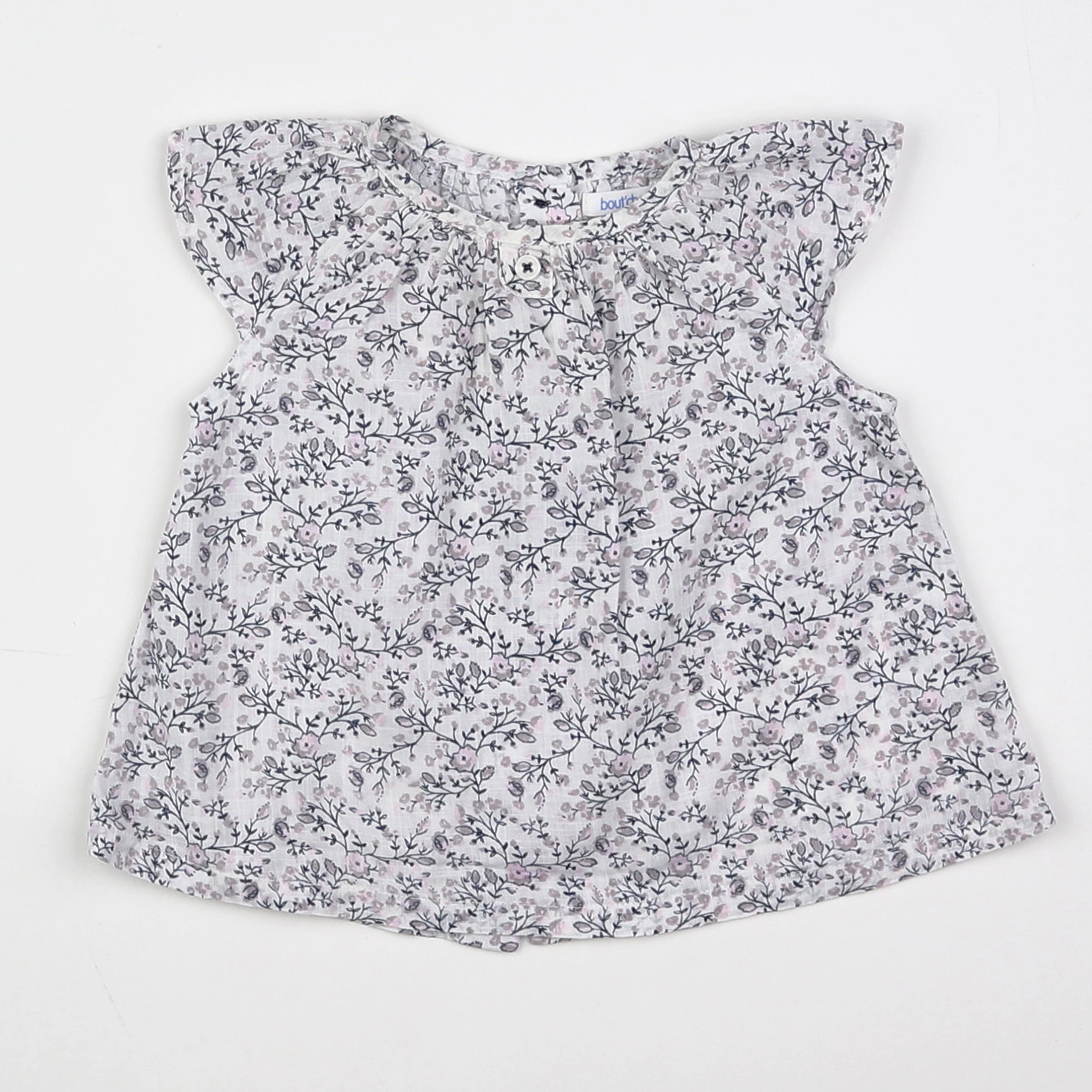 Boutchou - blouse multicolore - 6 mois