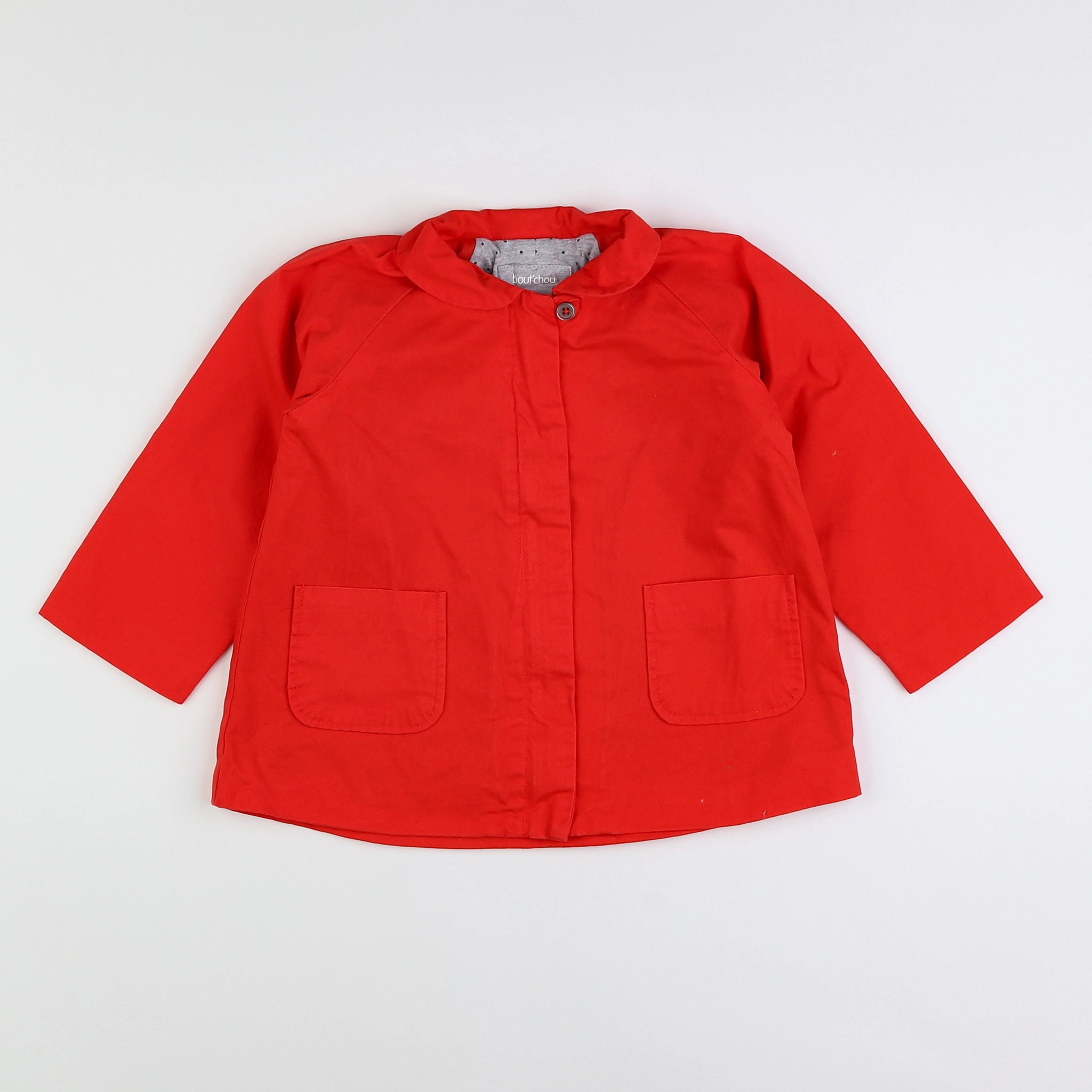 Boutchou - veste rouge - 3 ans