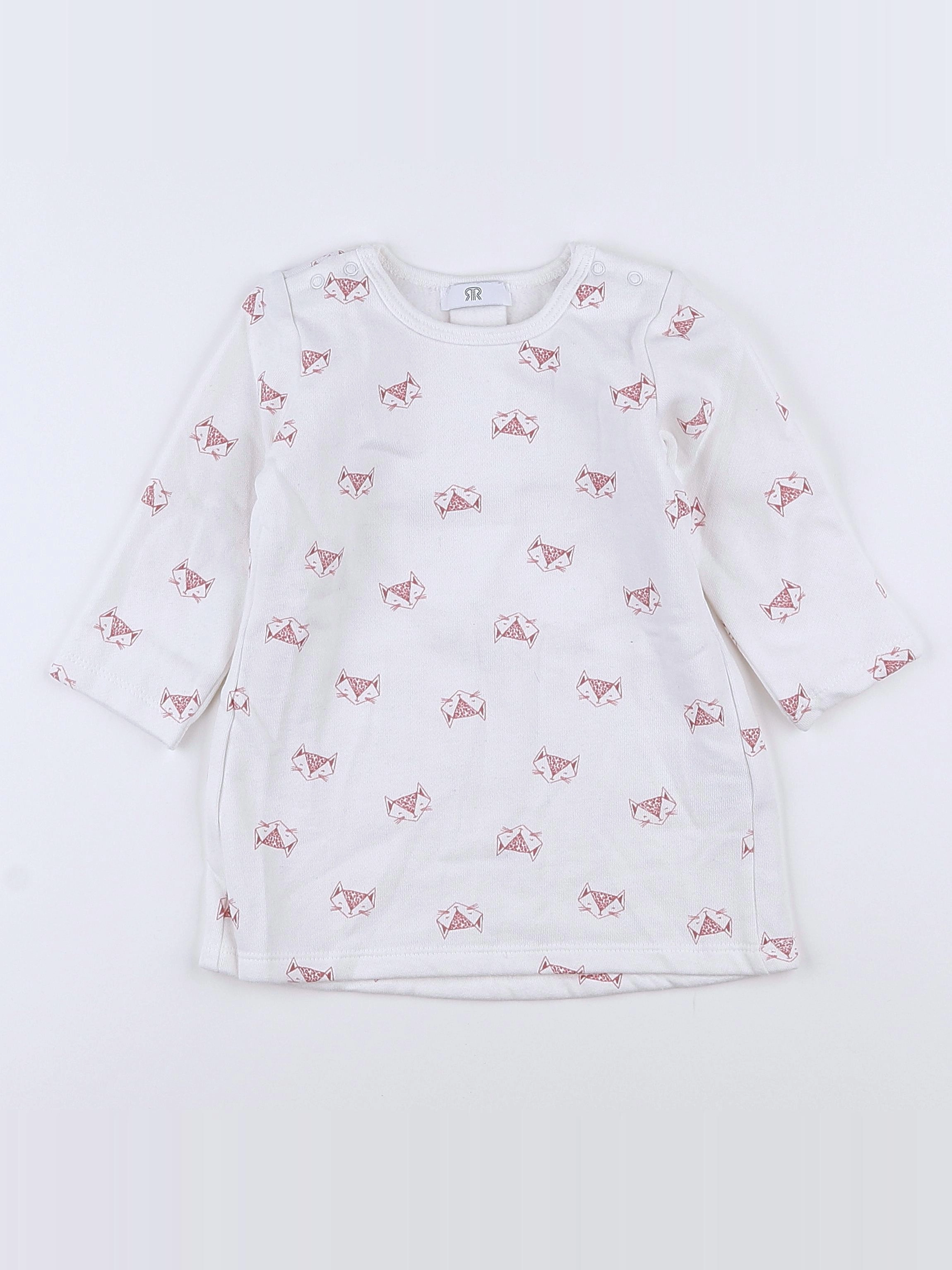 La Redoute - robe blanc - 12 mois