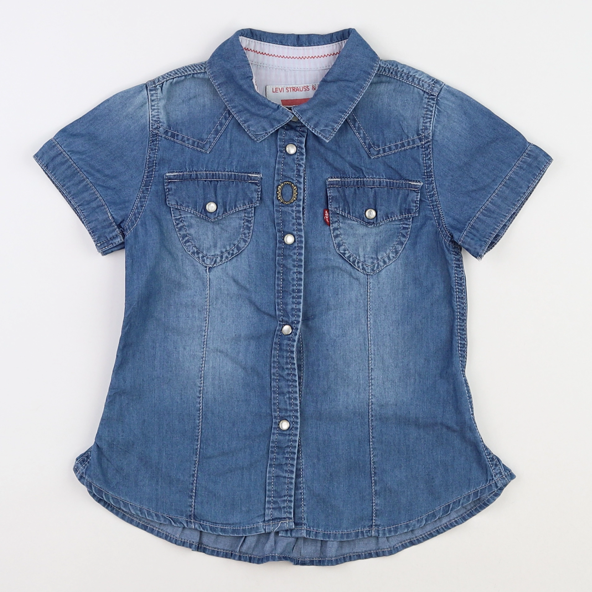 Levi's - chemise bleu - 6 ans