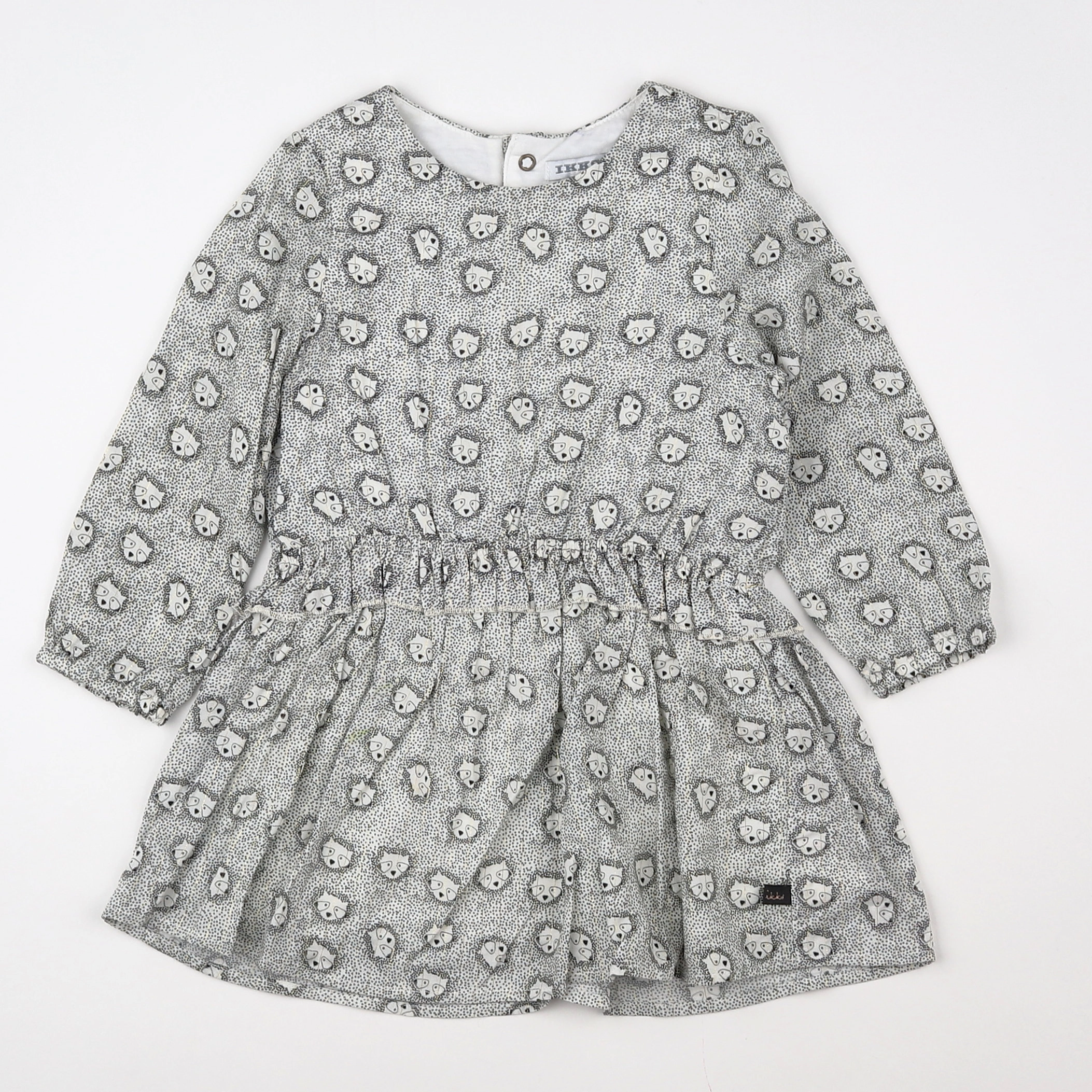 IKKS - robe beige - 18 mois