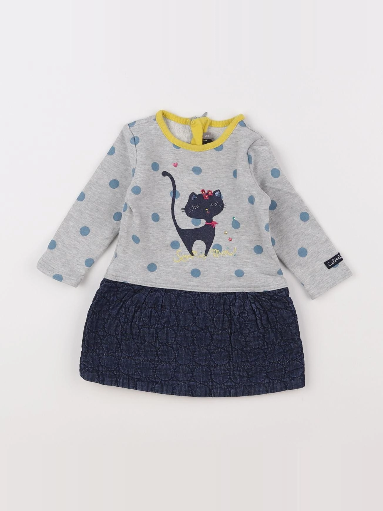 Catimini - robe multicolore - 6 mois