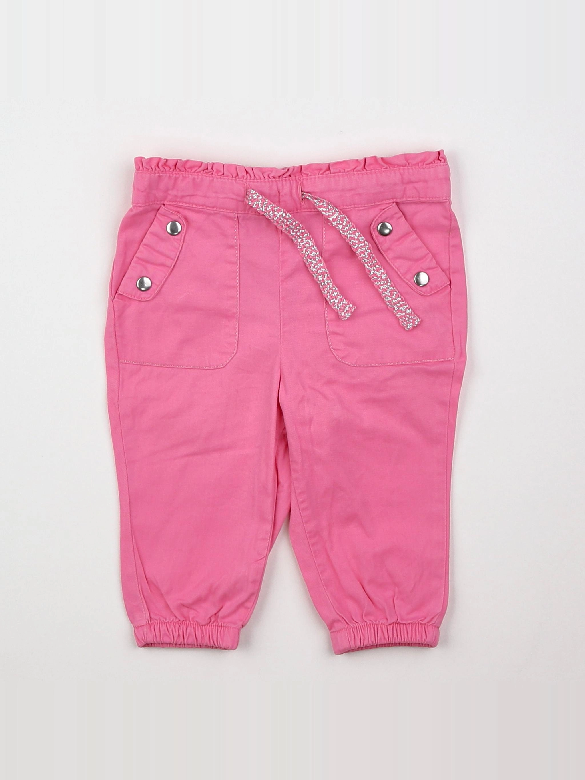 Tape à l'oeil - pantalon rose - 6 mois