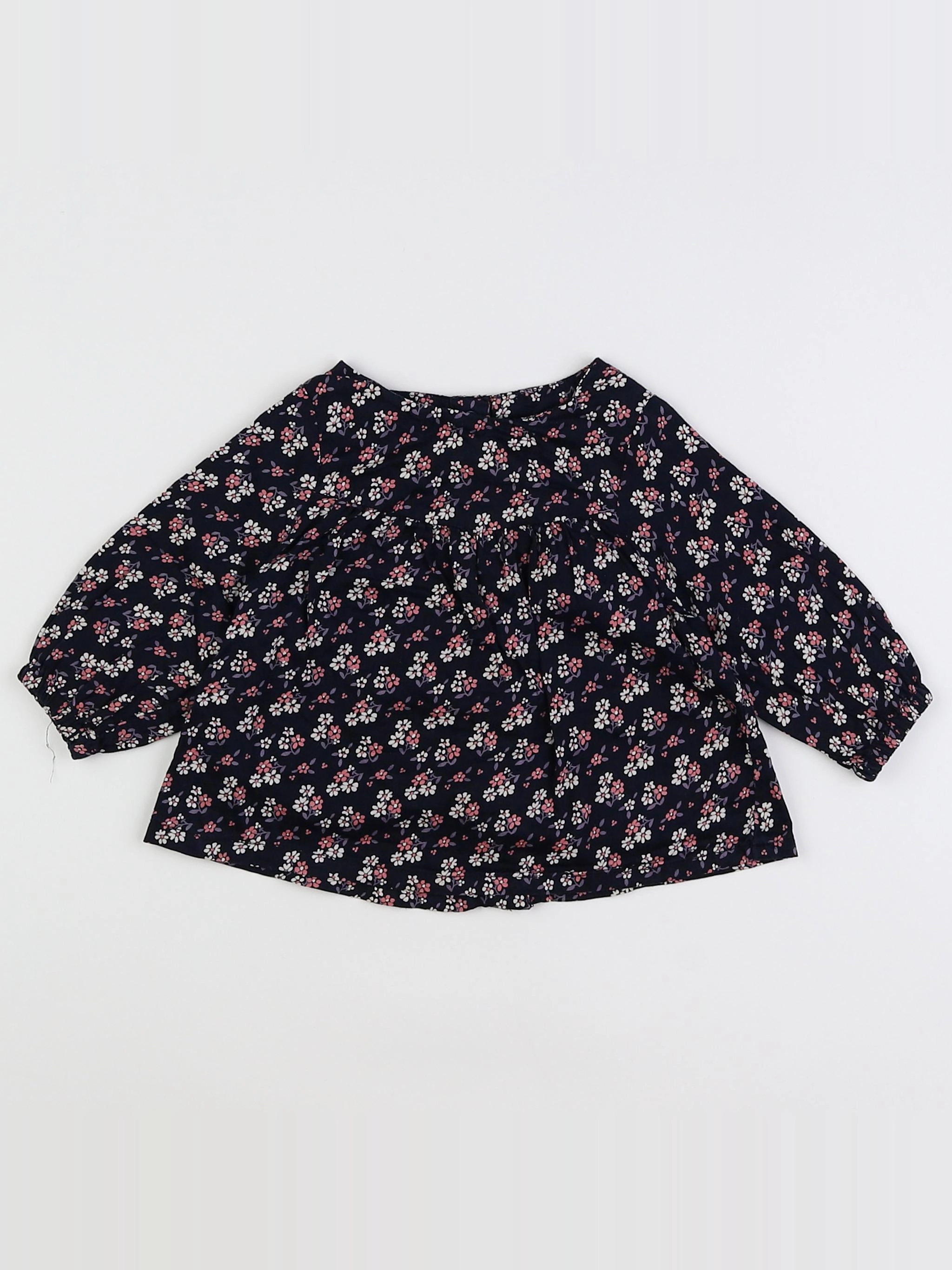 Tape à l'oeil - blouse bleu - 3 mois
