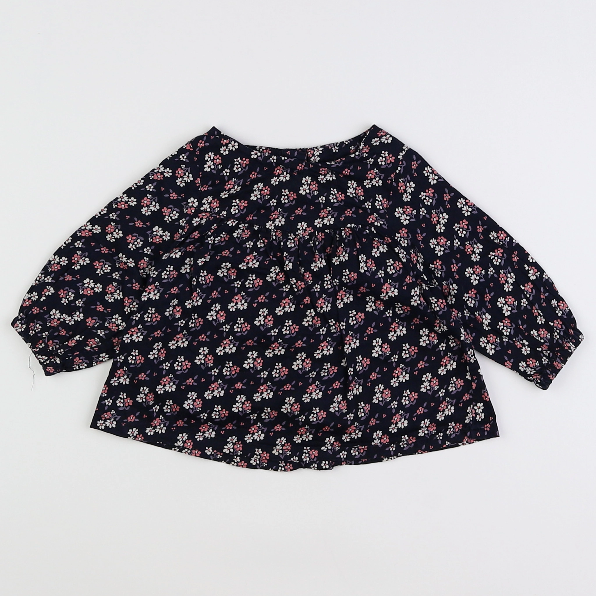 Tape à l'oeil - blouse bleu - 3 mois