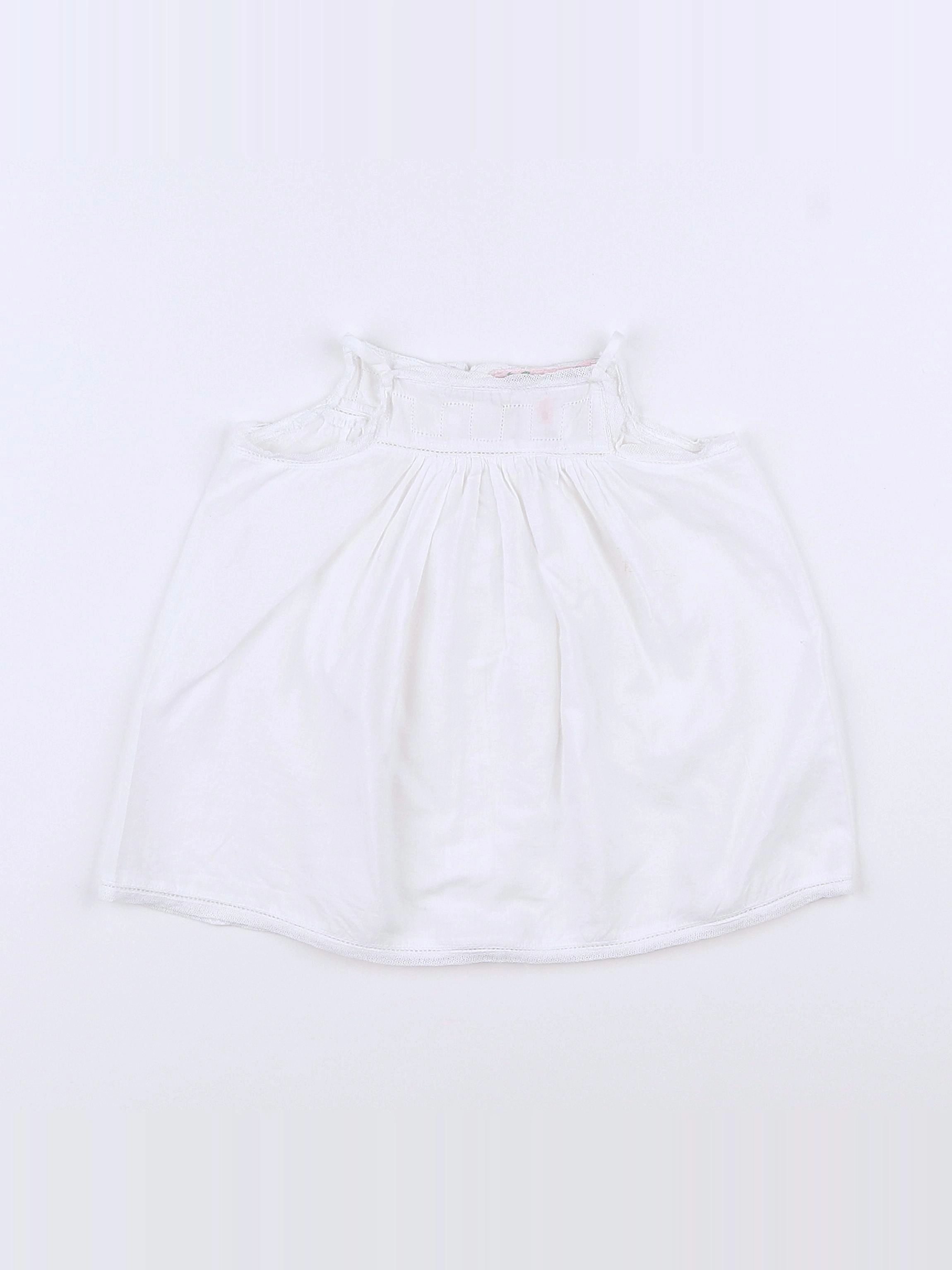 Bonpoint - robe blanc - 6 mois