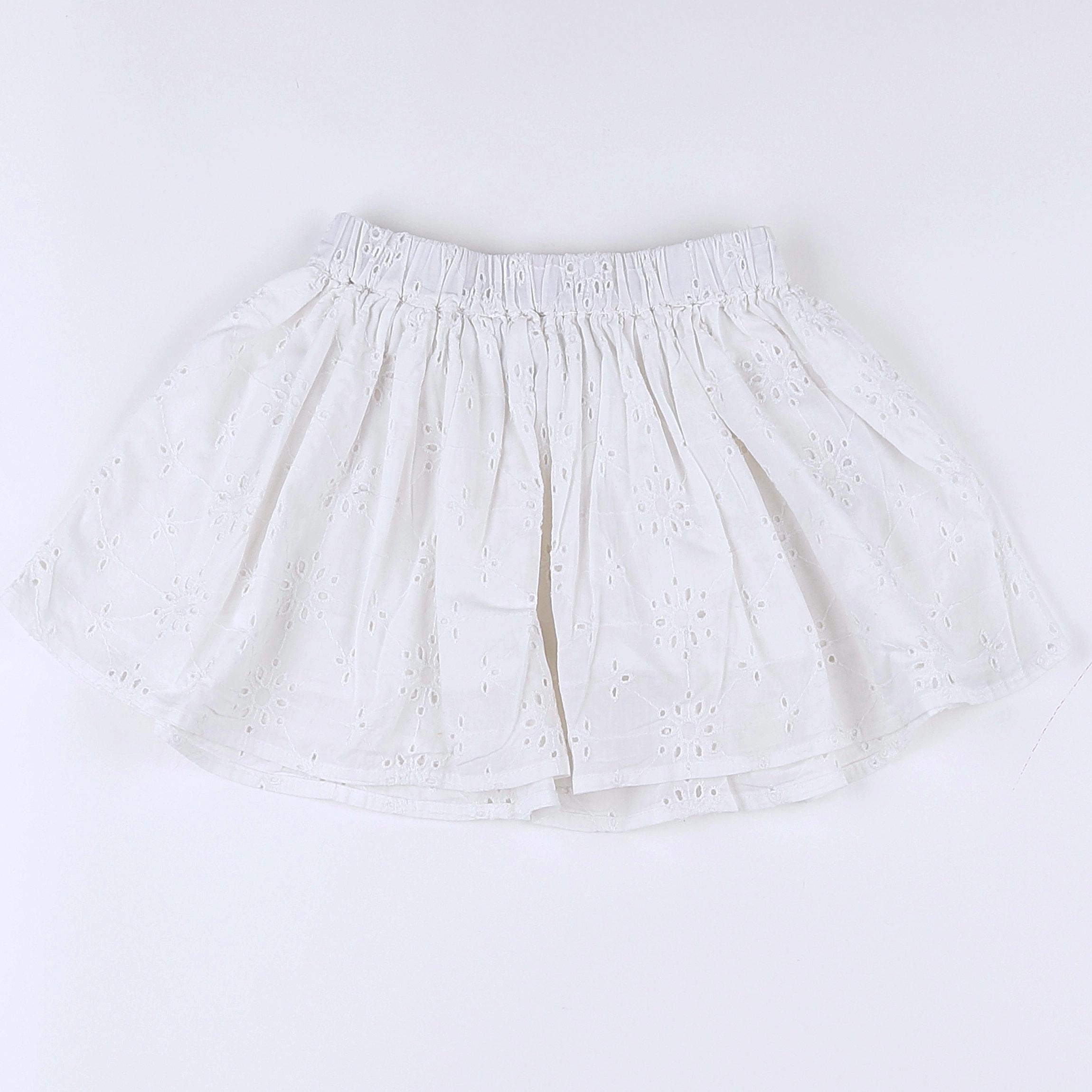 Vertbaudet - jupe blanc - 2 ans