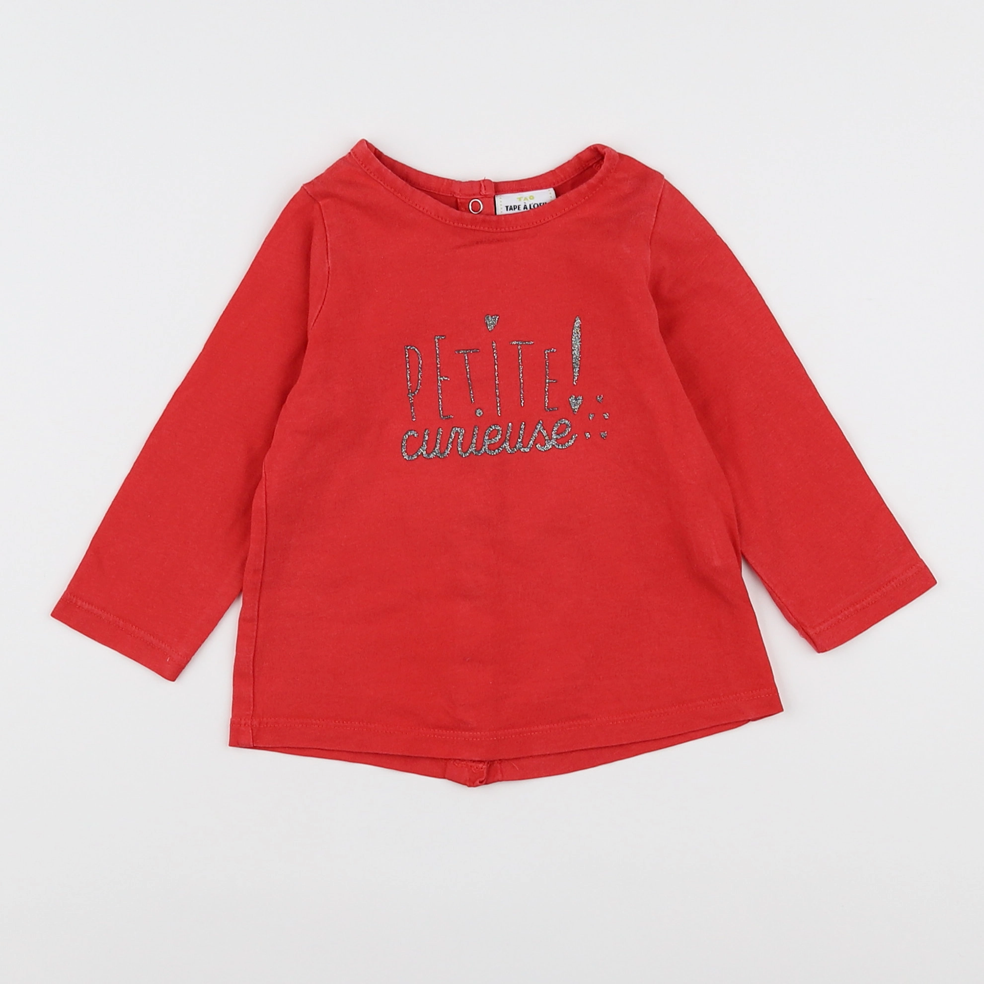 Tape à l'oeil - tee-shirt rouge - 9 mois