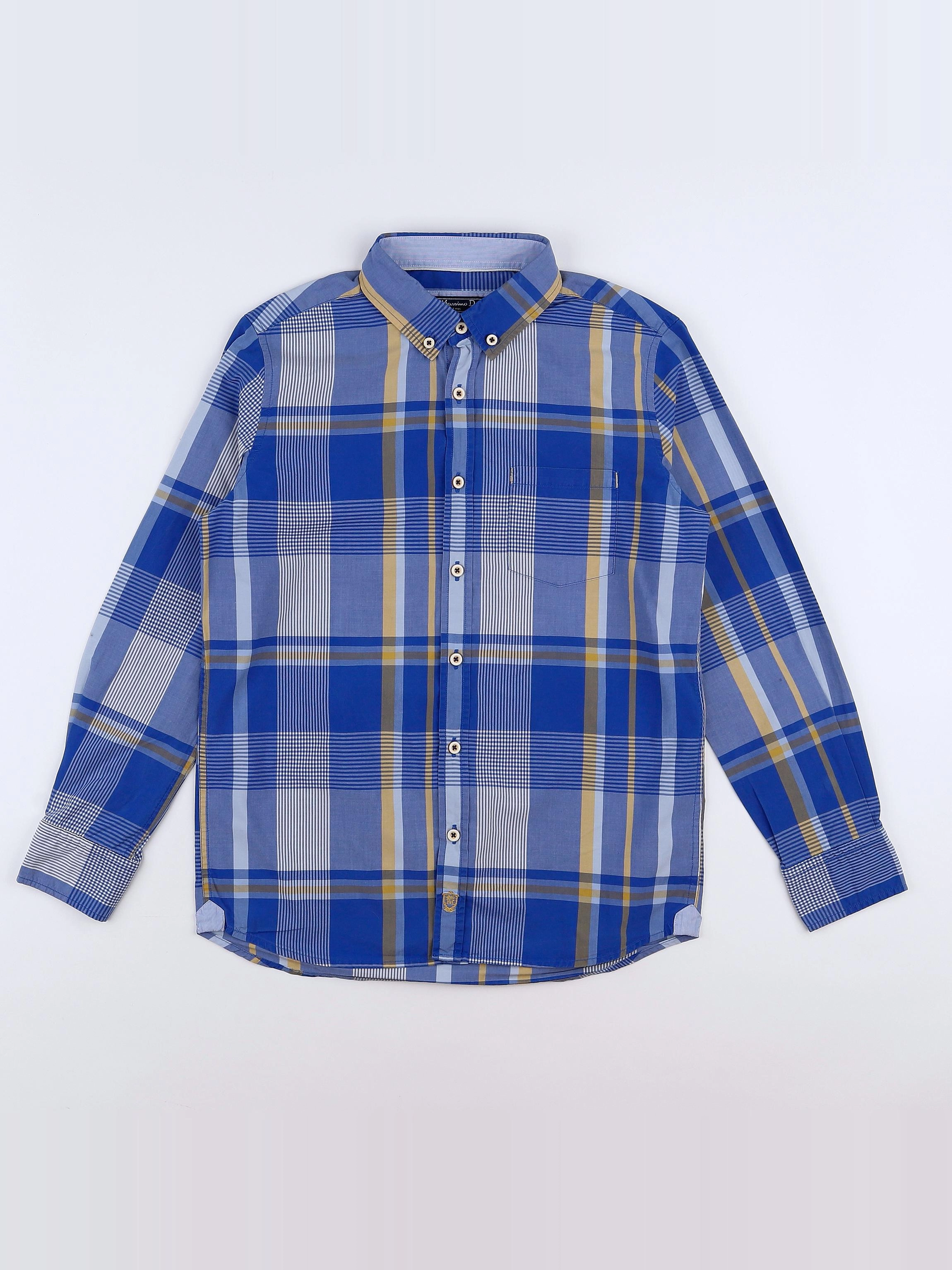 Massimo Dutti - chemise bleu - 9/10 ans
