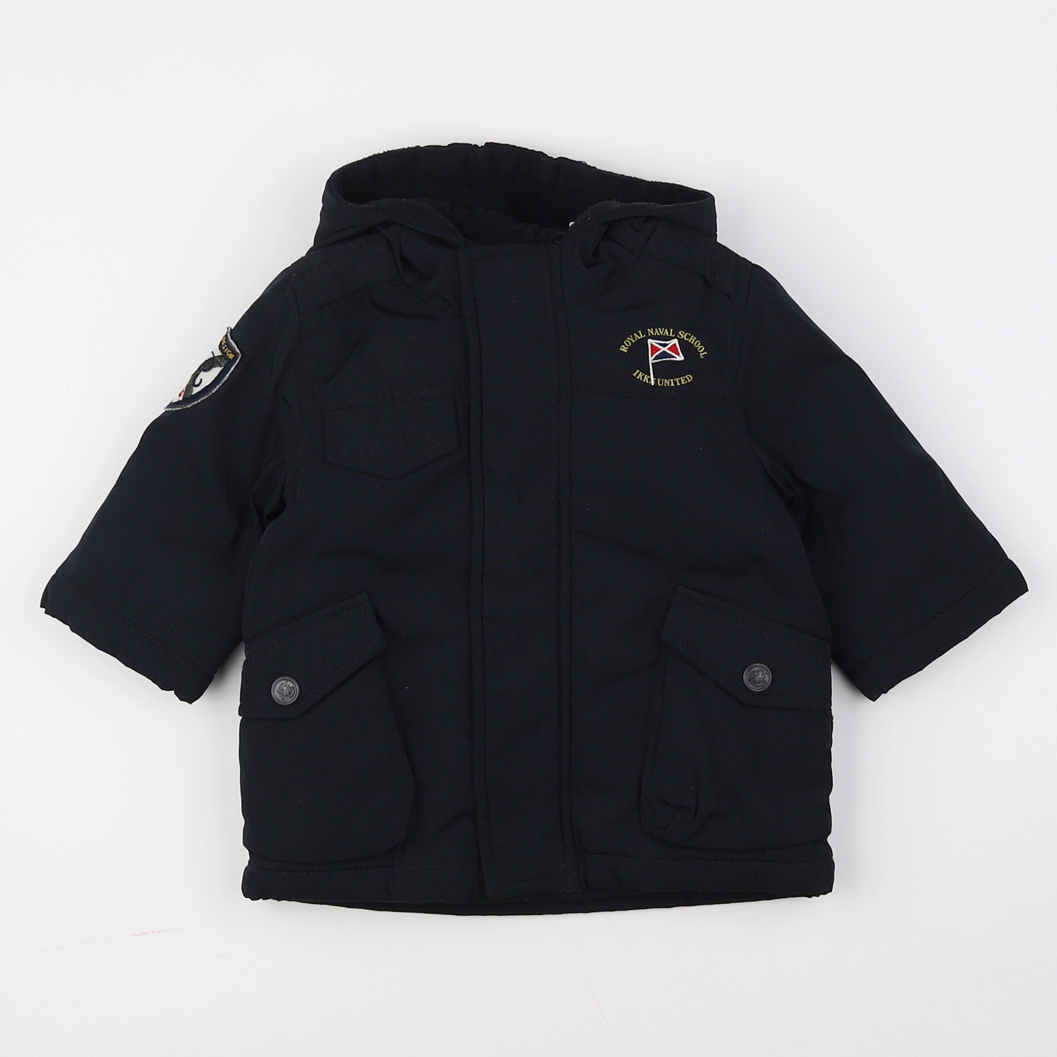 IKKS - parka noir - 6 mois