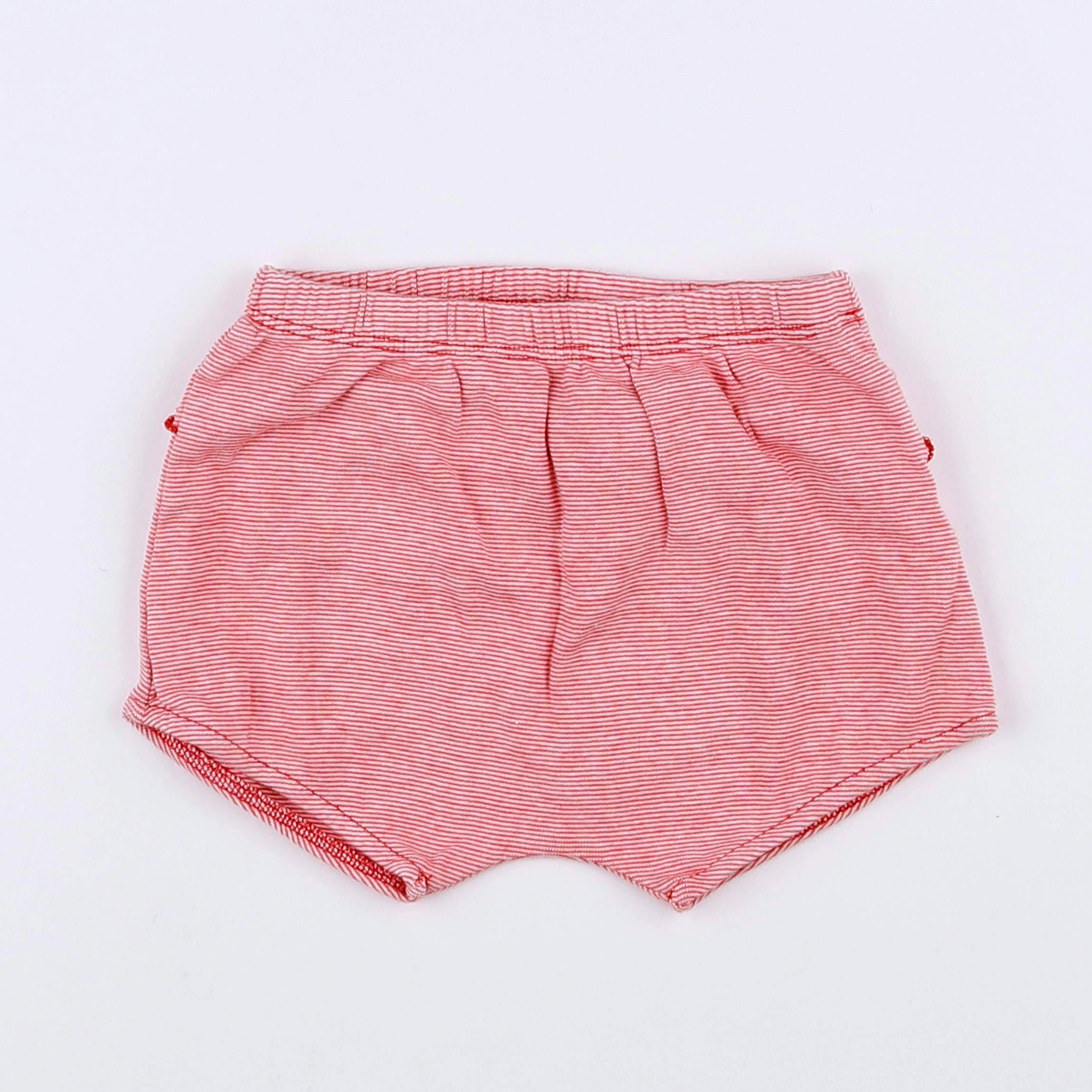 Absorba - short rouge - 12 mois