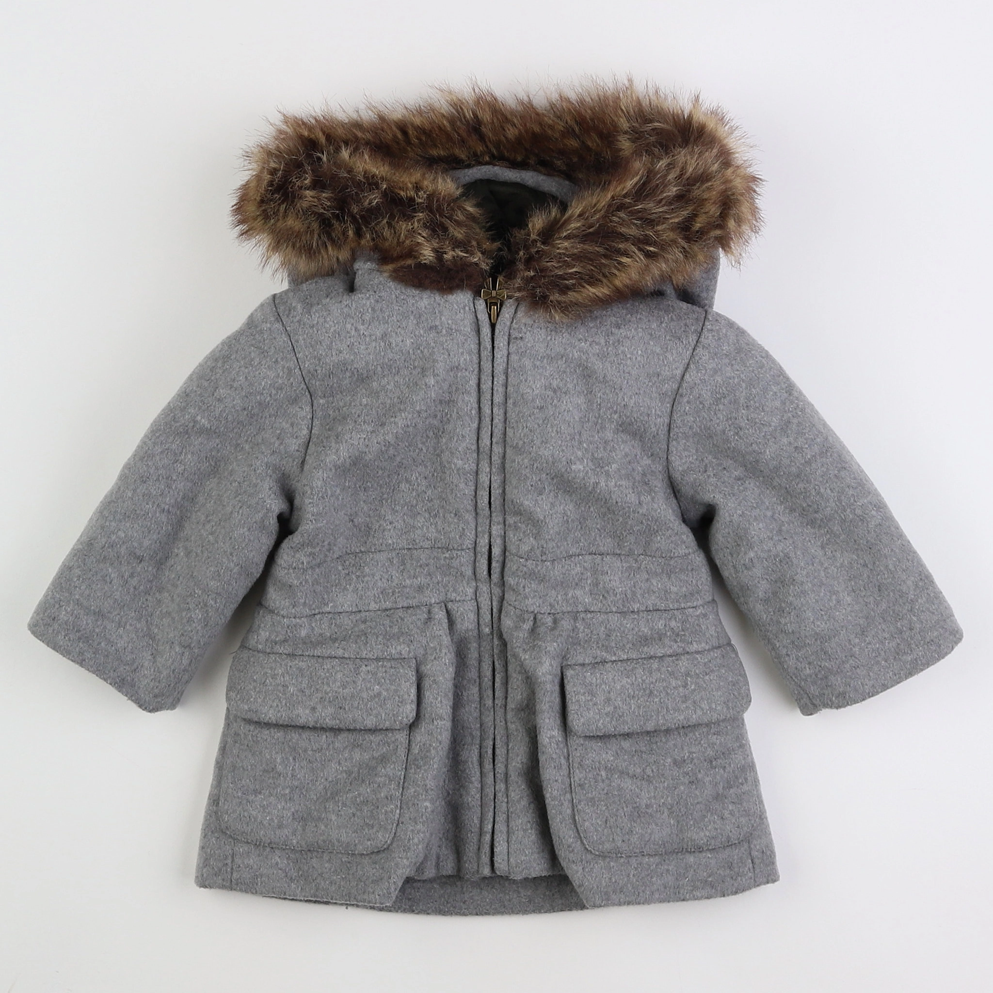 Jacadi - manteau gris - 6 mois