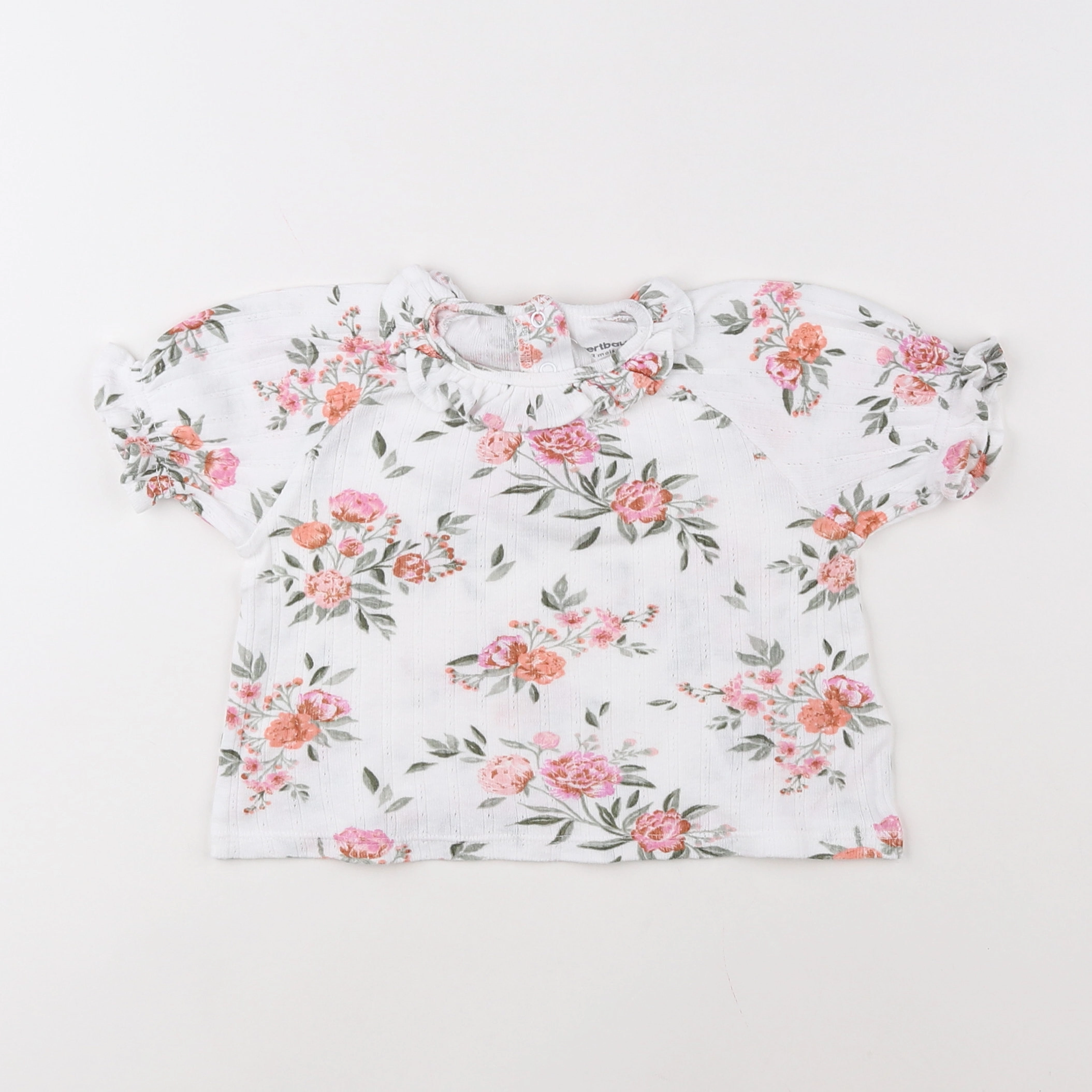 Vertbaudet - blouse multicolore - 12 mois