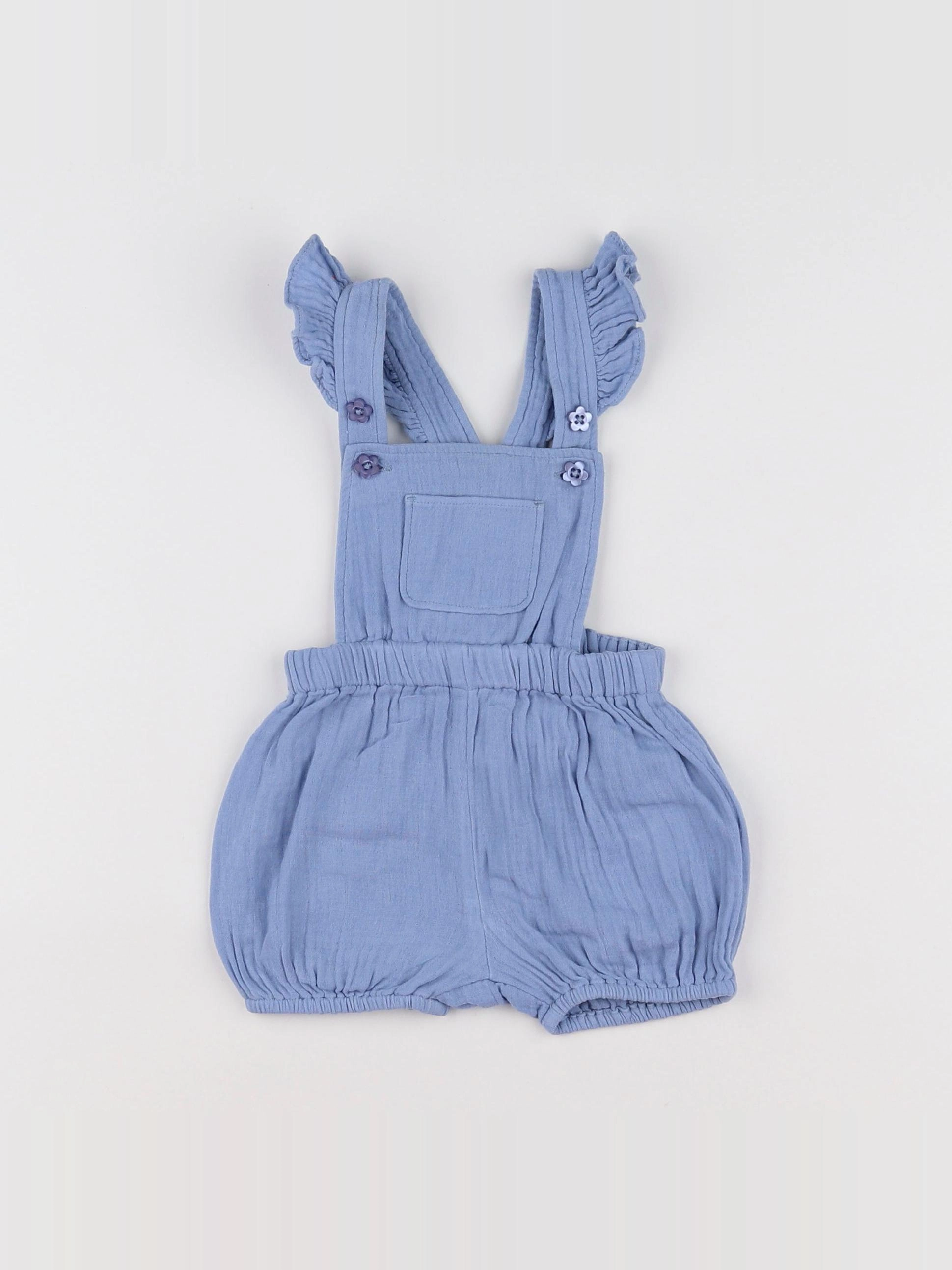La Redoute - salopette bleu - 6 mois