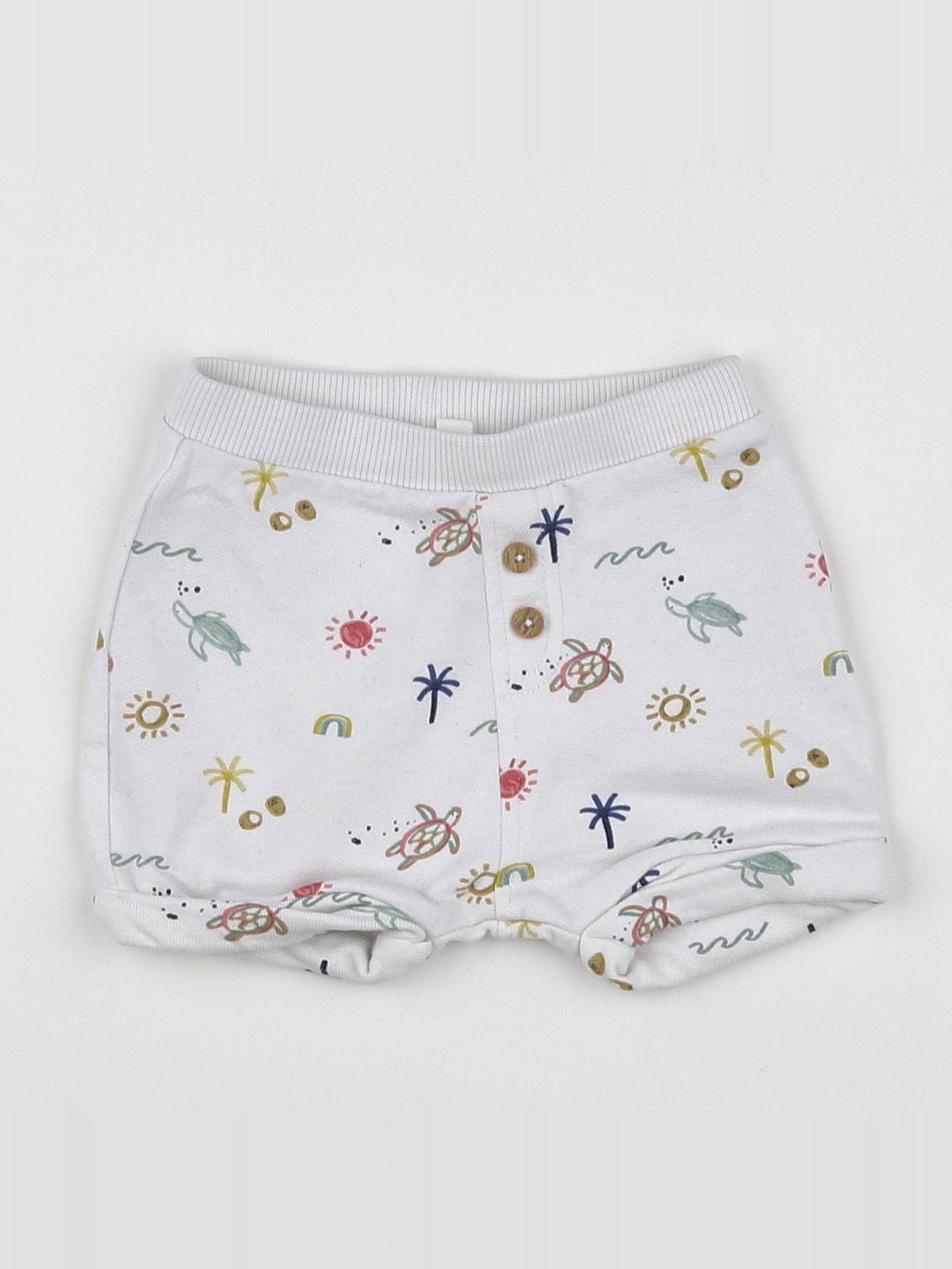 Vertbaudet - short multicolore - 3 mois