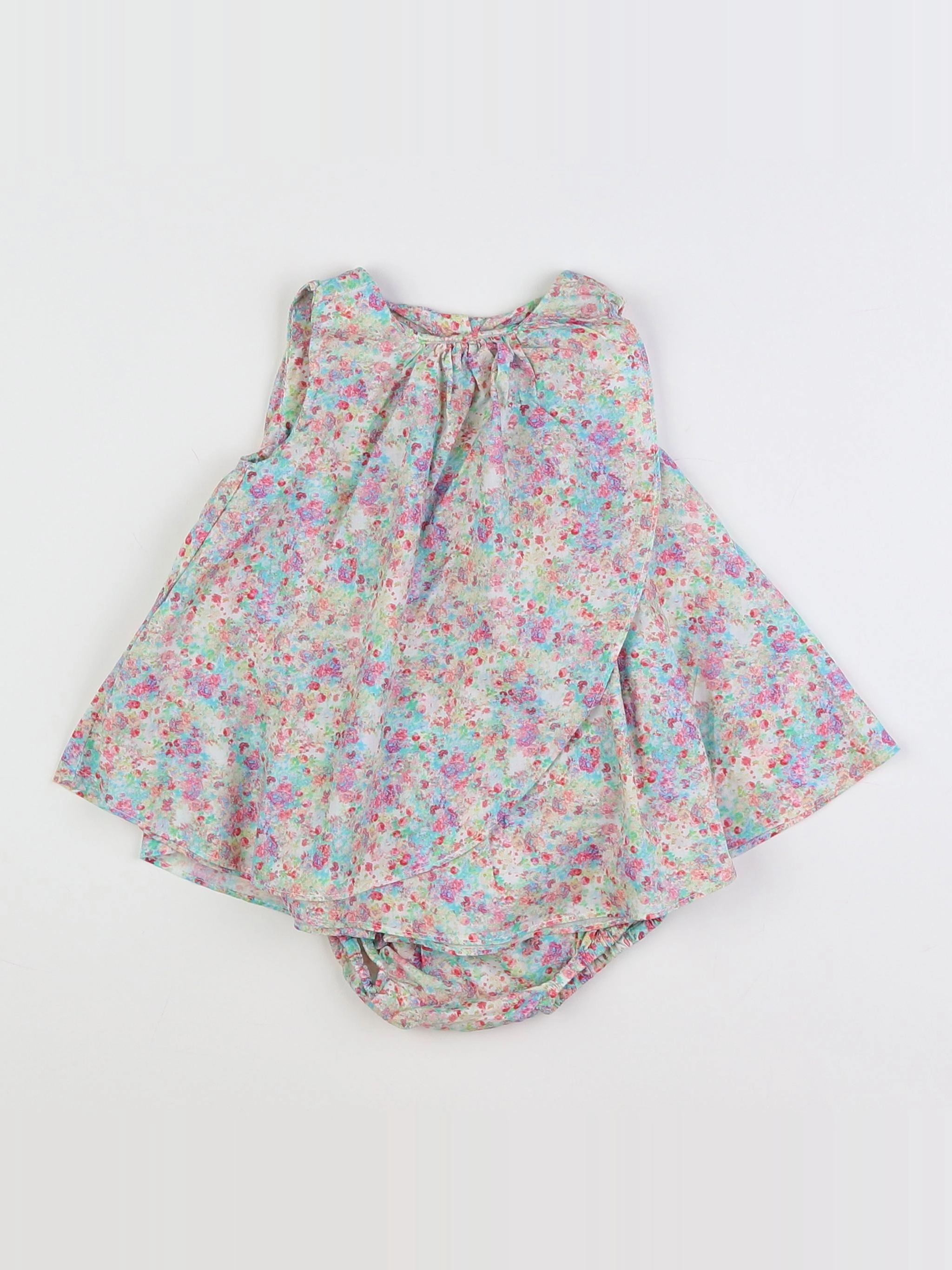 Natalys - robe vert - 3 mois