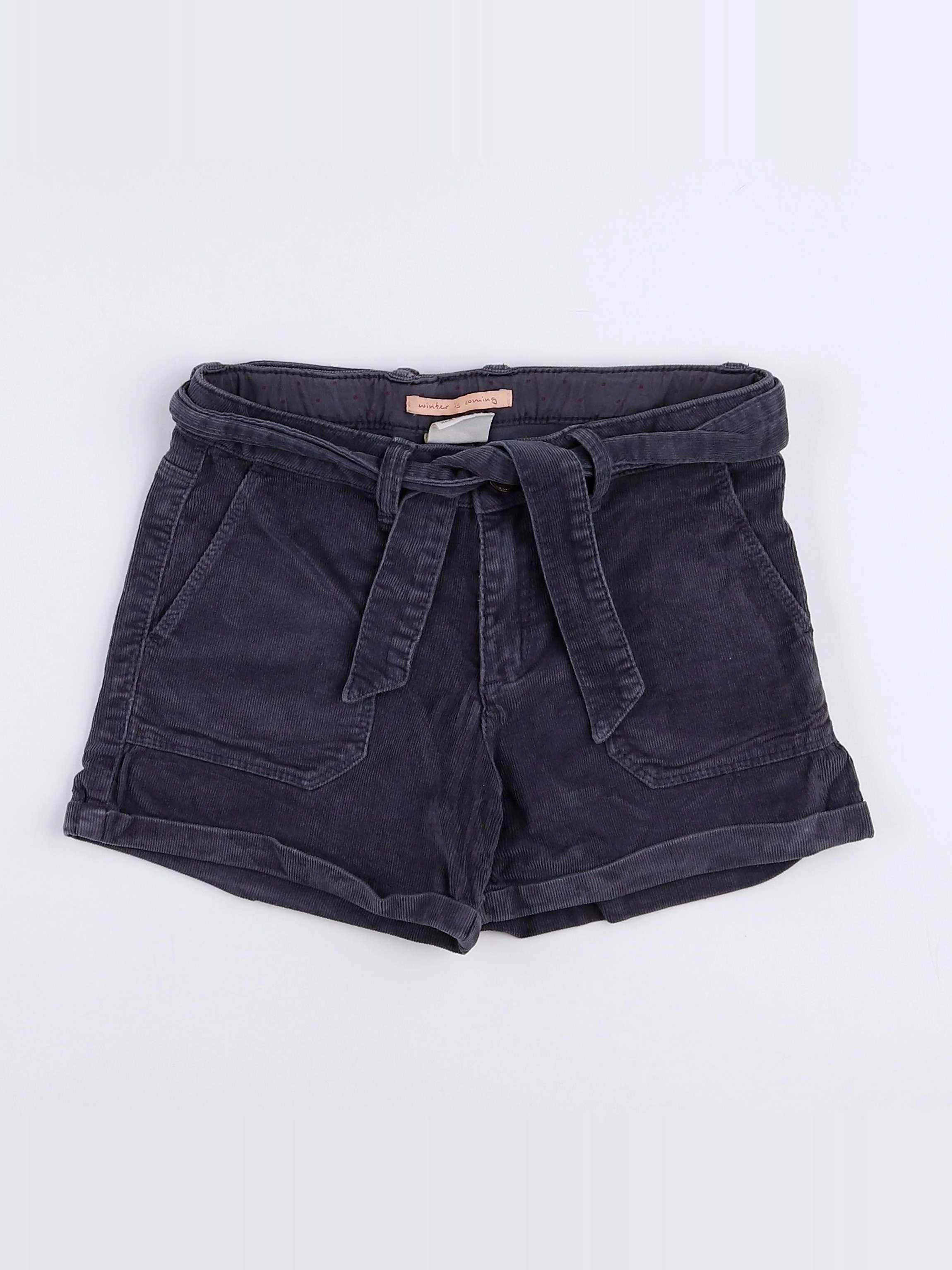 Zara - short gris - 7 ans