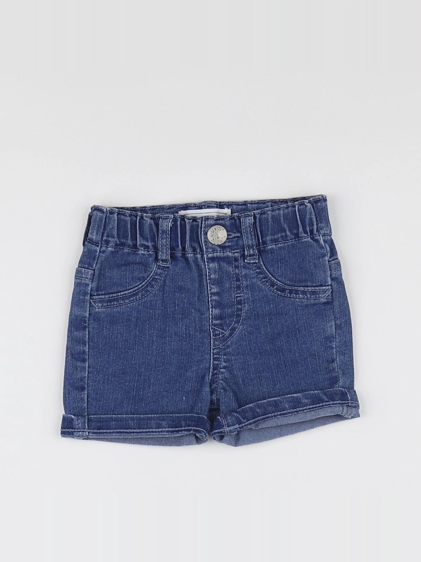 Levi's - short bleu - 12 mois