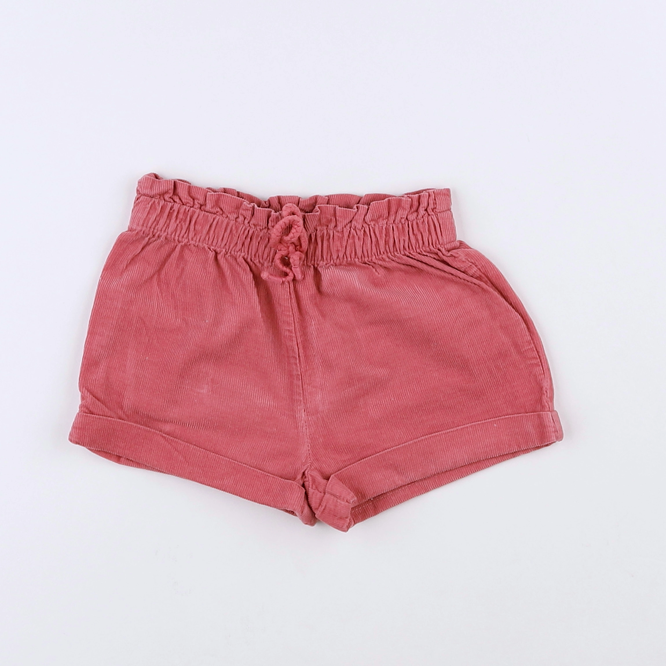 Vertbaudet - short rose - 12 mois