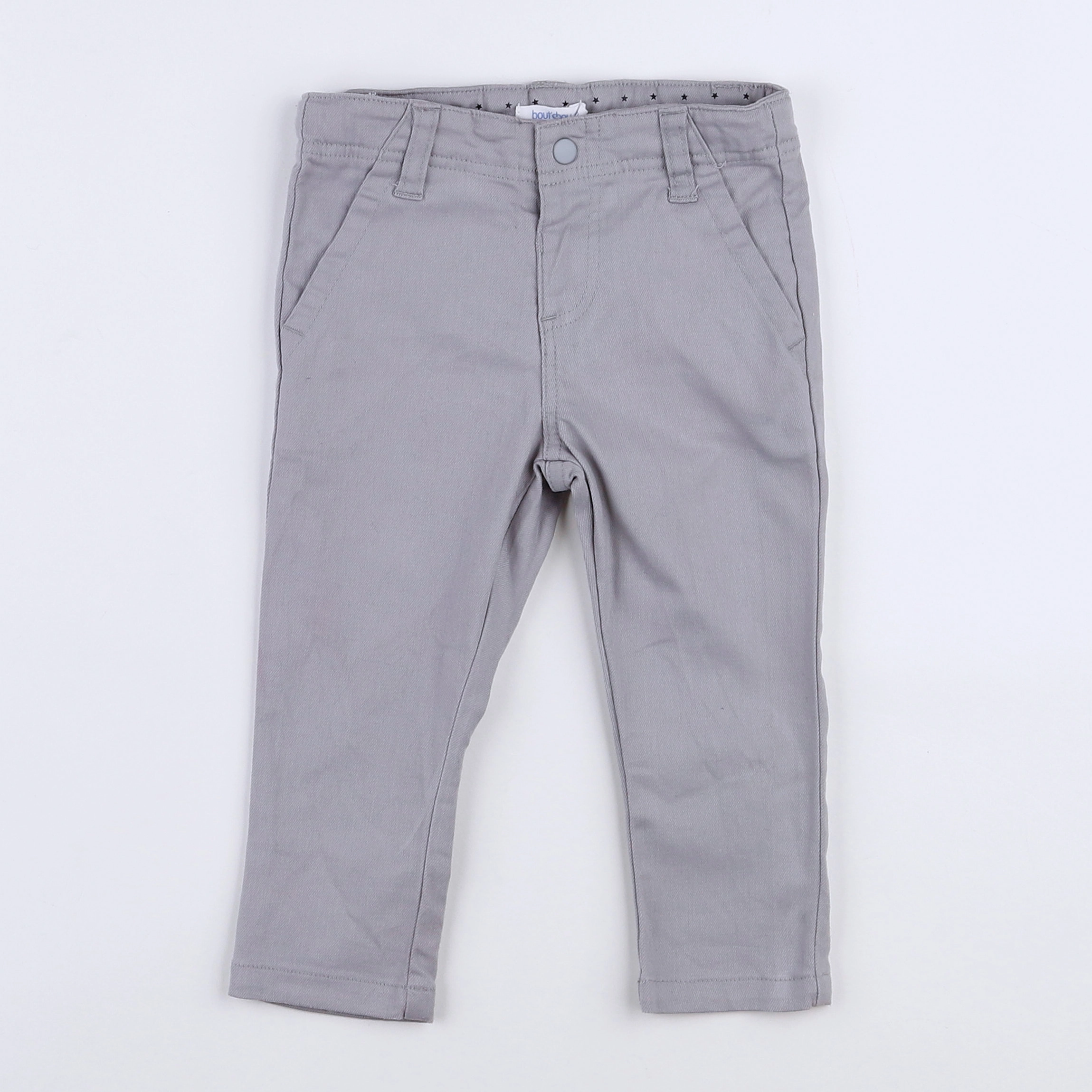 Boutchou - pantalon gris - 9 mois