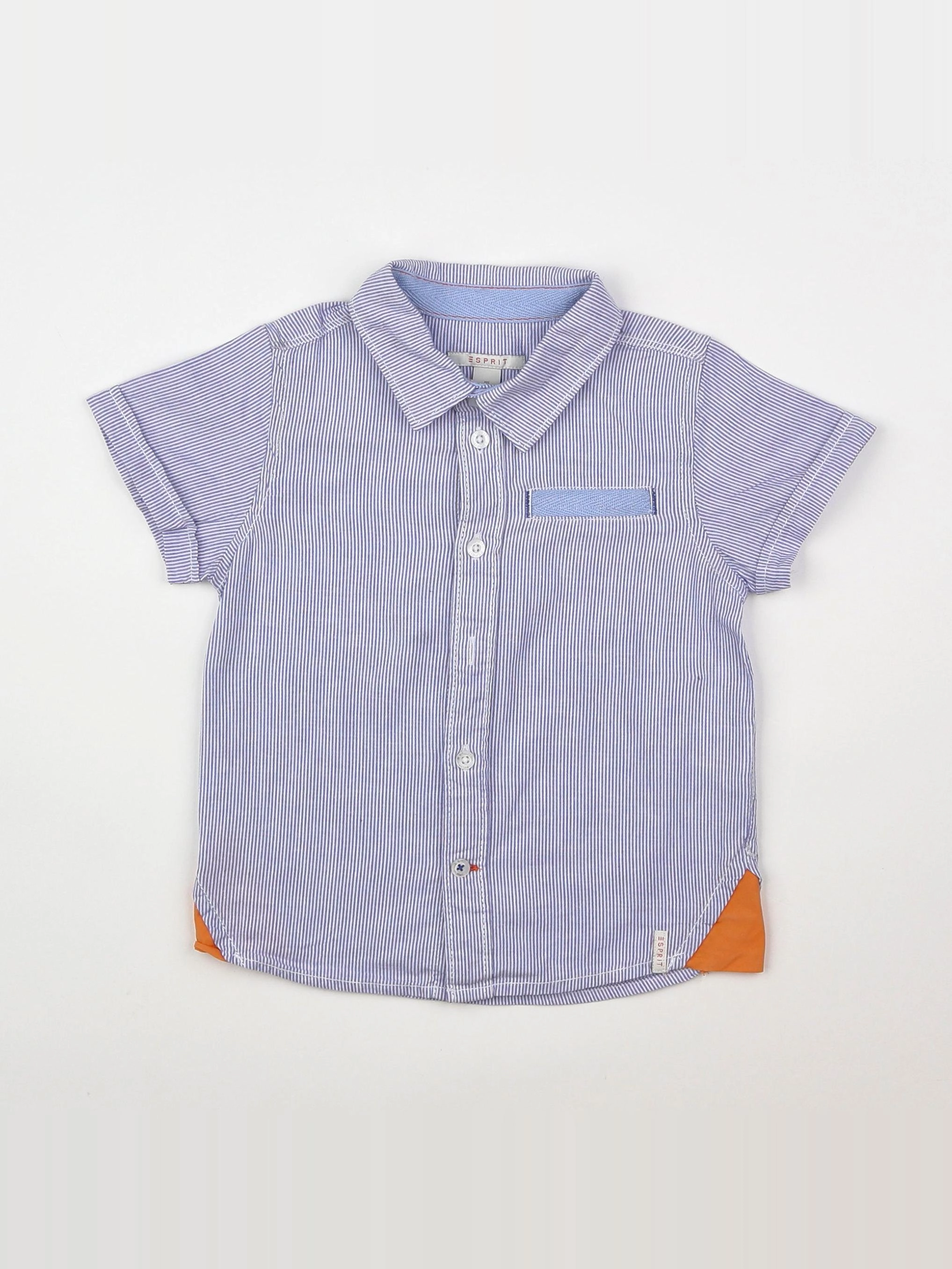 Esprit - chemise bleu - 12 mois