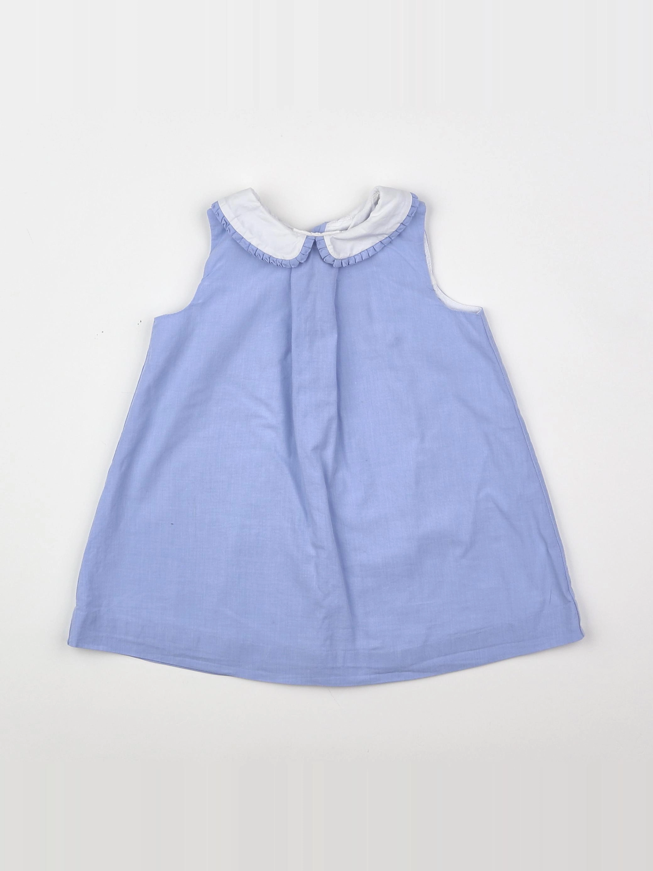 Jacadi - robe bleu - 12 mois