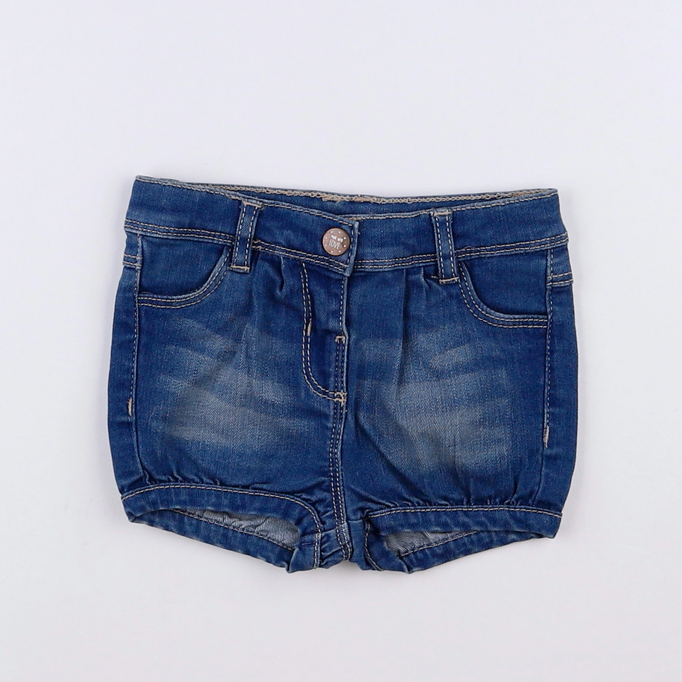 Tape à l'oeil - short bleu - 6 mois