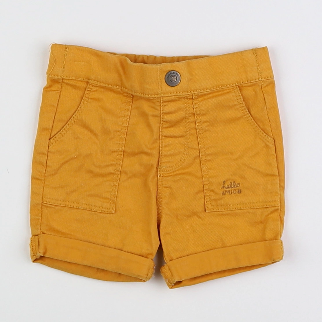 Tape à l'oeil - short jaune - 3 mois