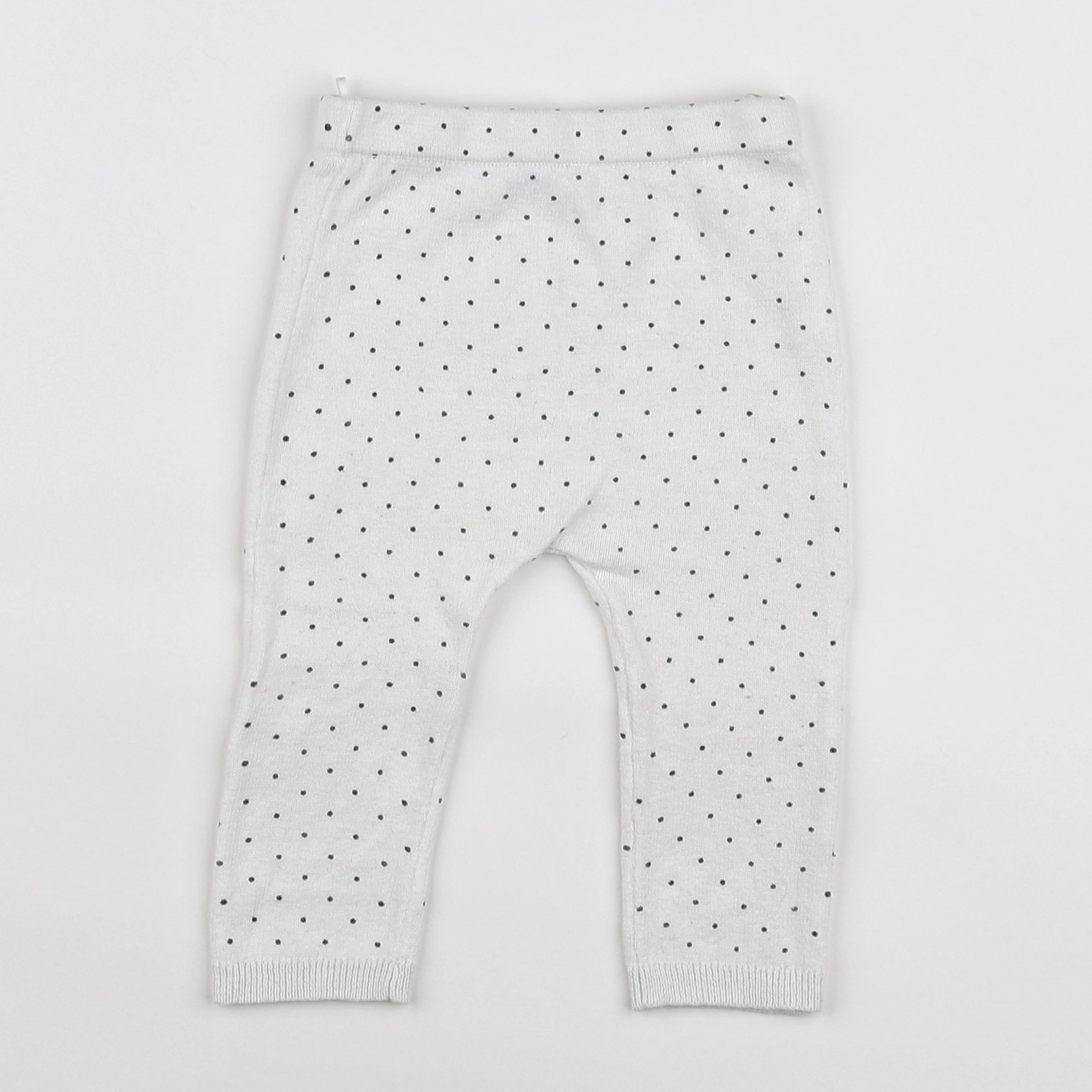 Boutchou - legging bleu, blanc - 6 mois