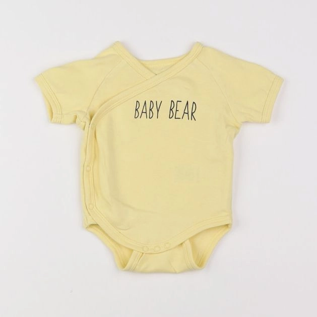 Vertbaudet - body jaune - 3 mois