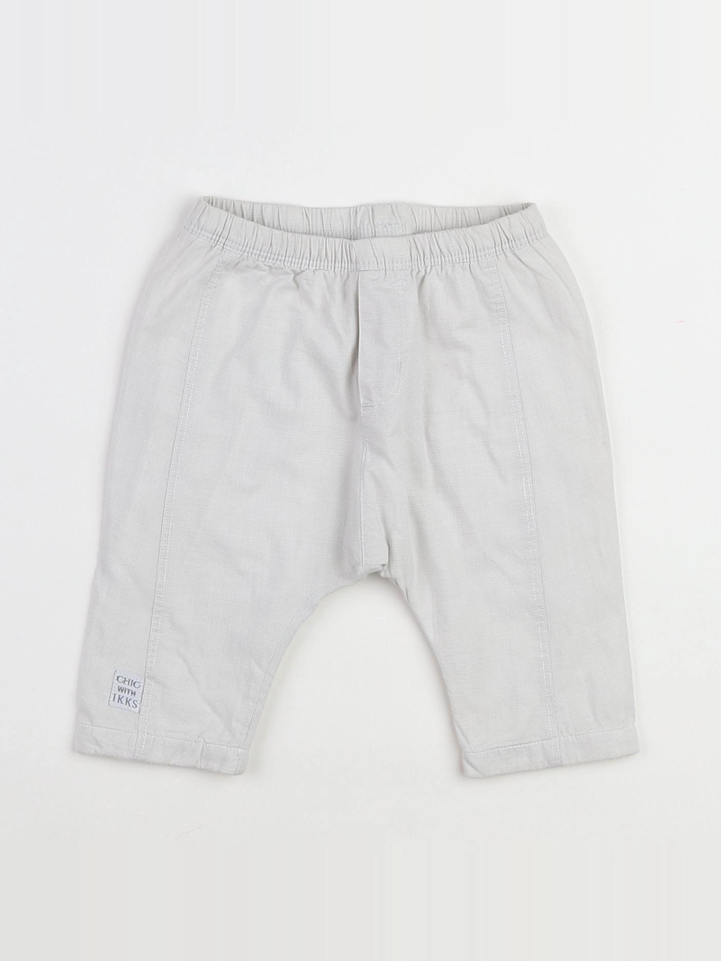 IKKS - sarouel gris - 3 mois