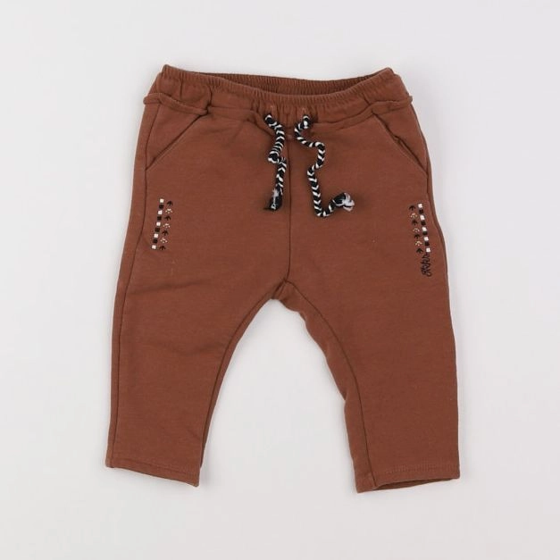 IKKS - sarouel marron - 3 mois