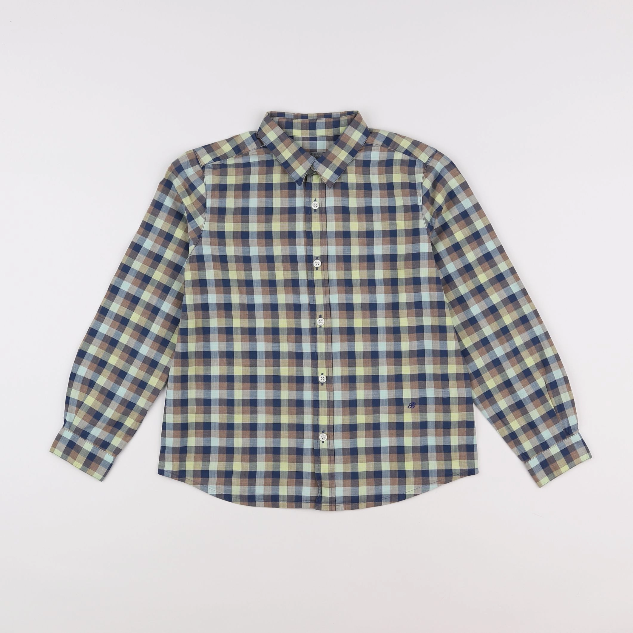 Bonpoint - chemise jaune - 8 ans