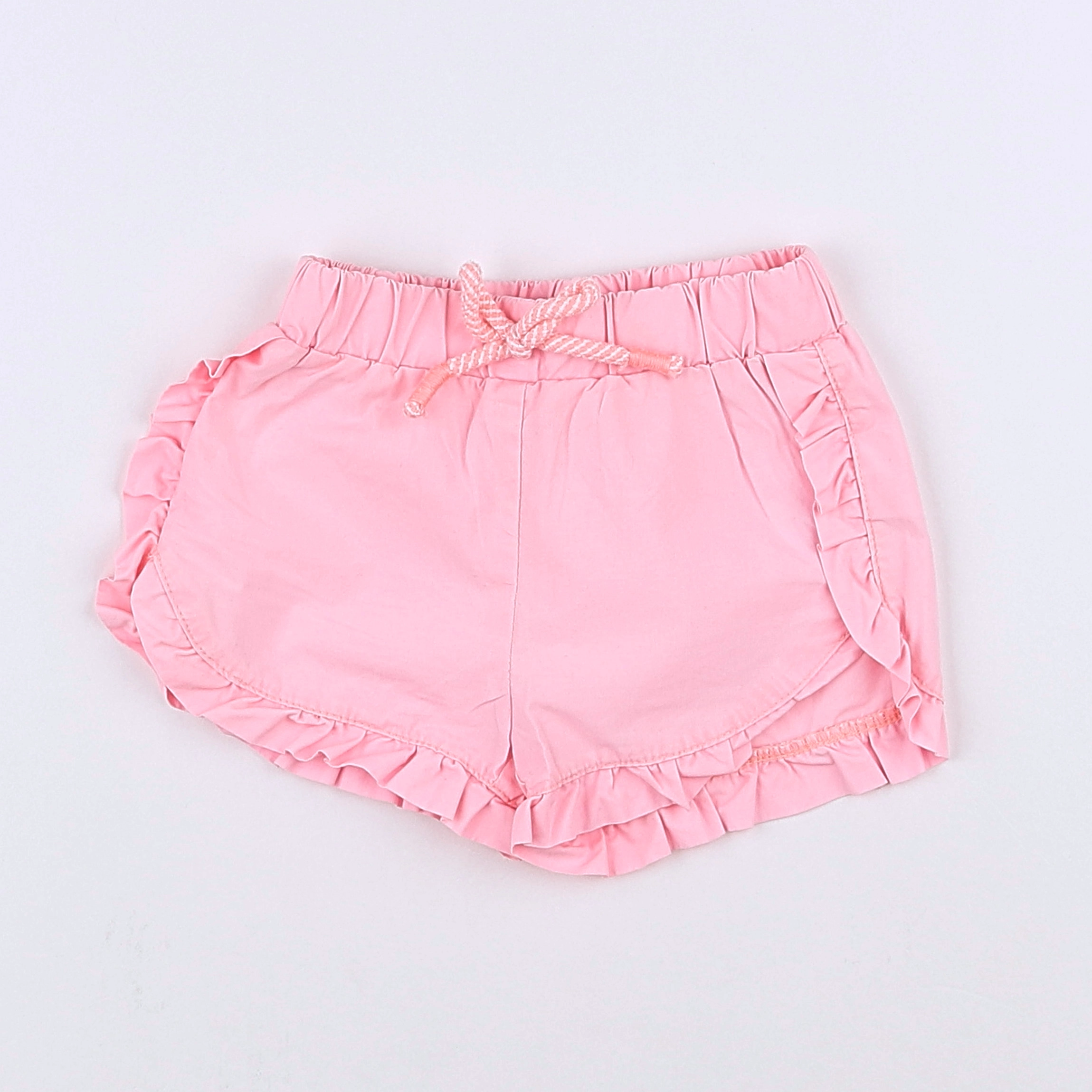 Vertbaudet - short rose fluo - 12 mois