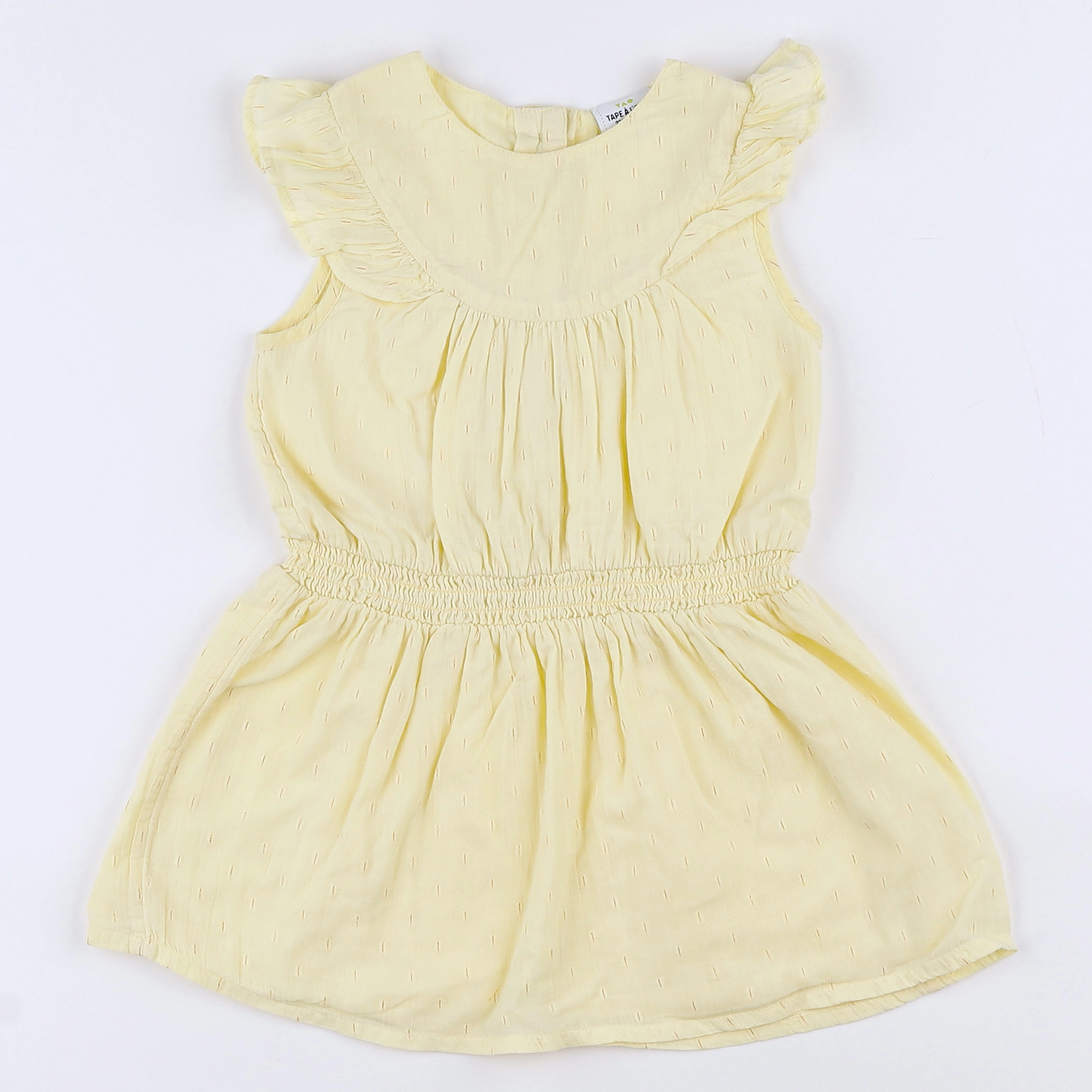 Tape à l'oeil - robe jaune - 2 ans