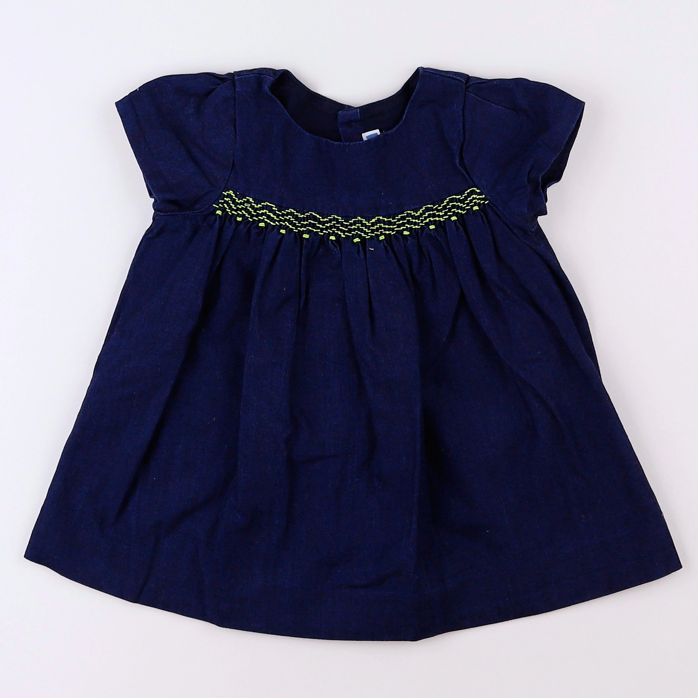 Jacadi - robe bleu - 12 mois