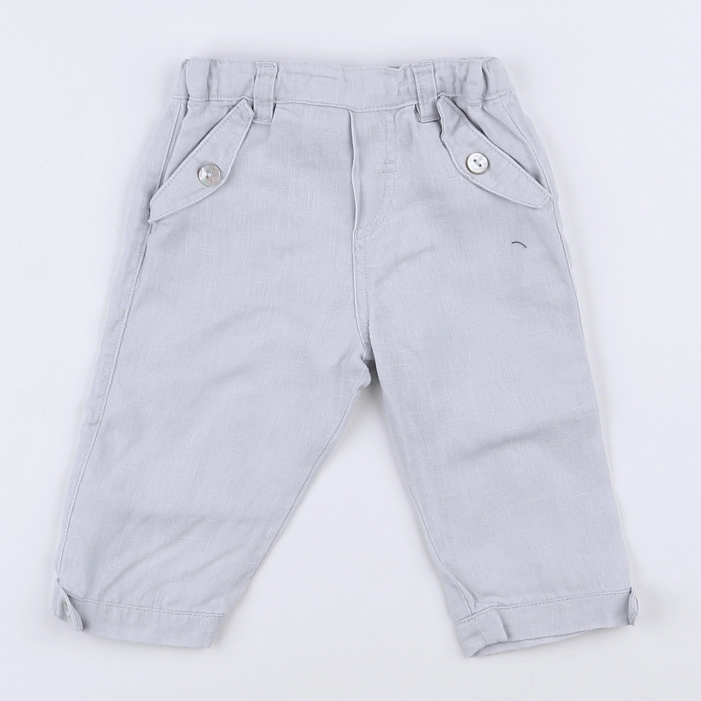 Tartine & Chocolat - pantalon gris - 6 mois