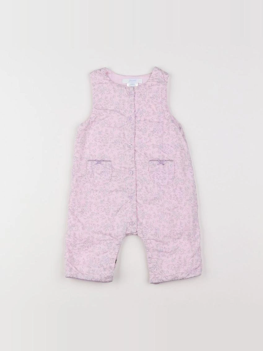 Jacadi - combinaison rose - 3 mois
