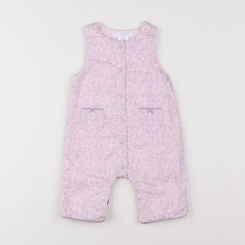 Jacadi - combinaison rose - 3 mois