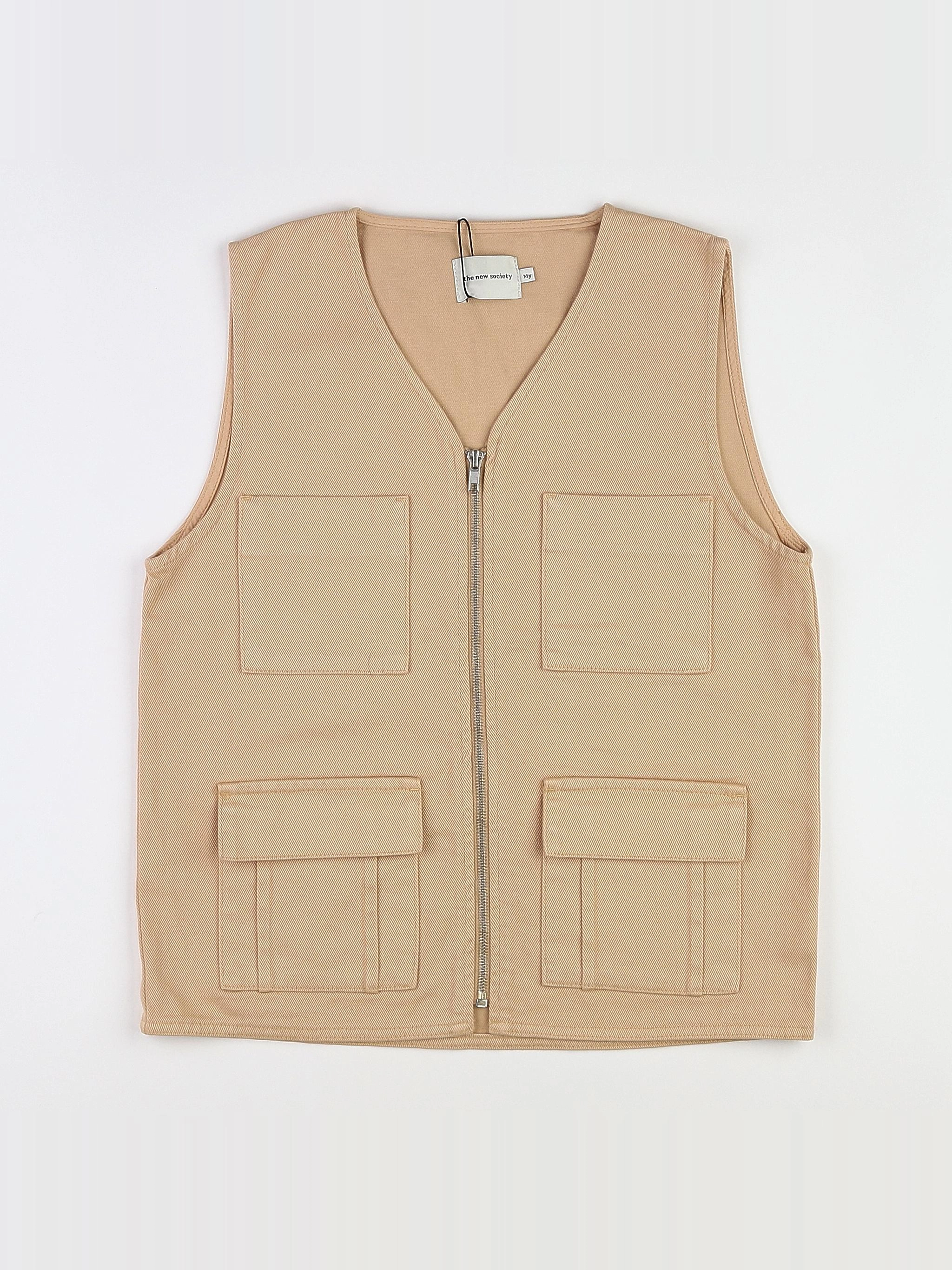 The new society - veste beige (état neuf) - 14 ans