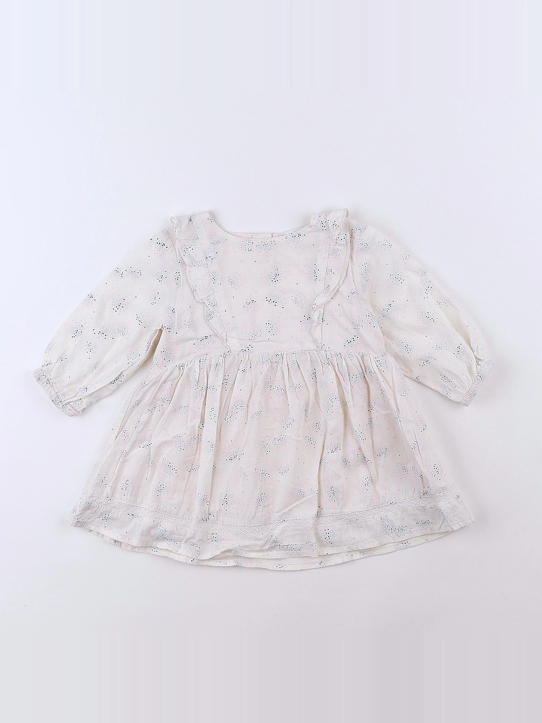 Tape à l'oeil - robe multicolore - 9 mois