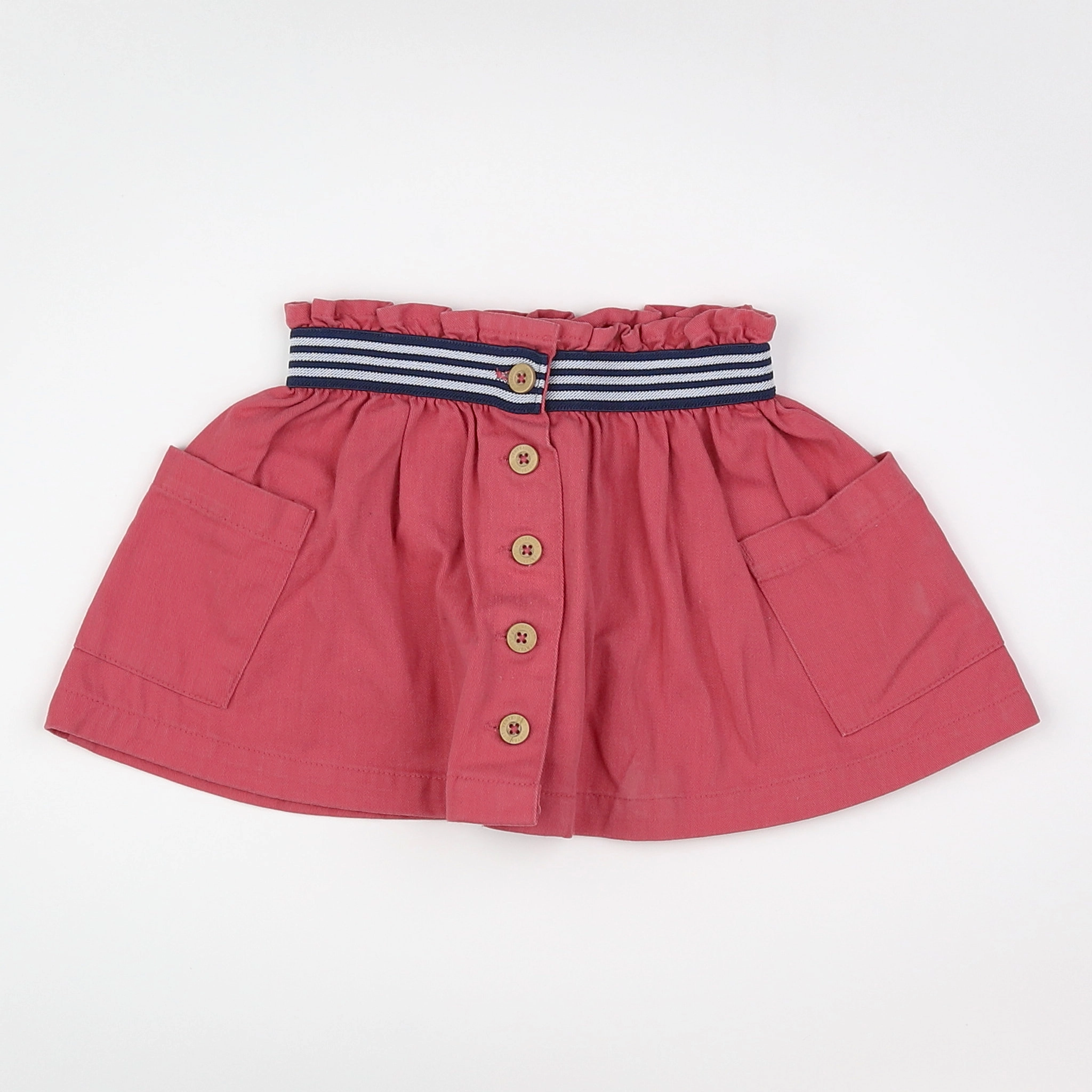 Vertbaudet - jupe rose, bleu - 18 mois