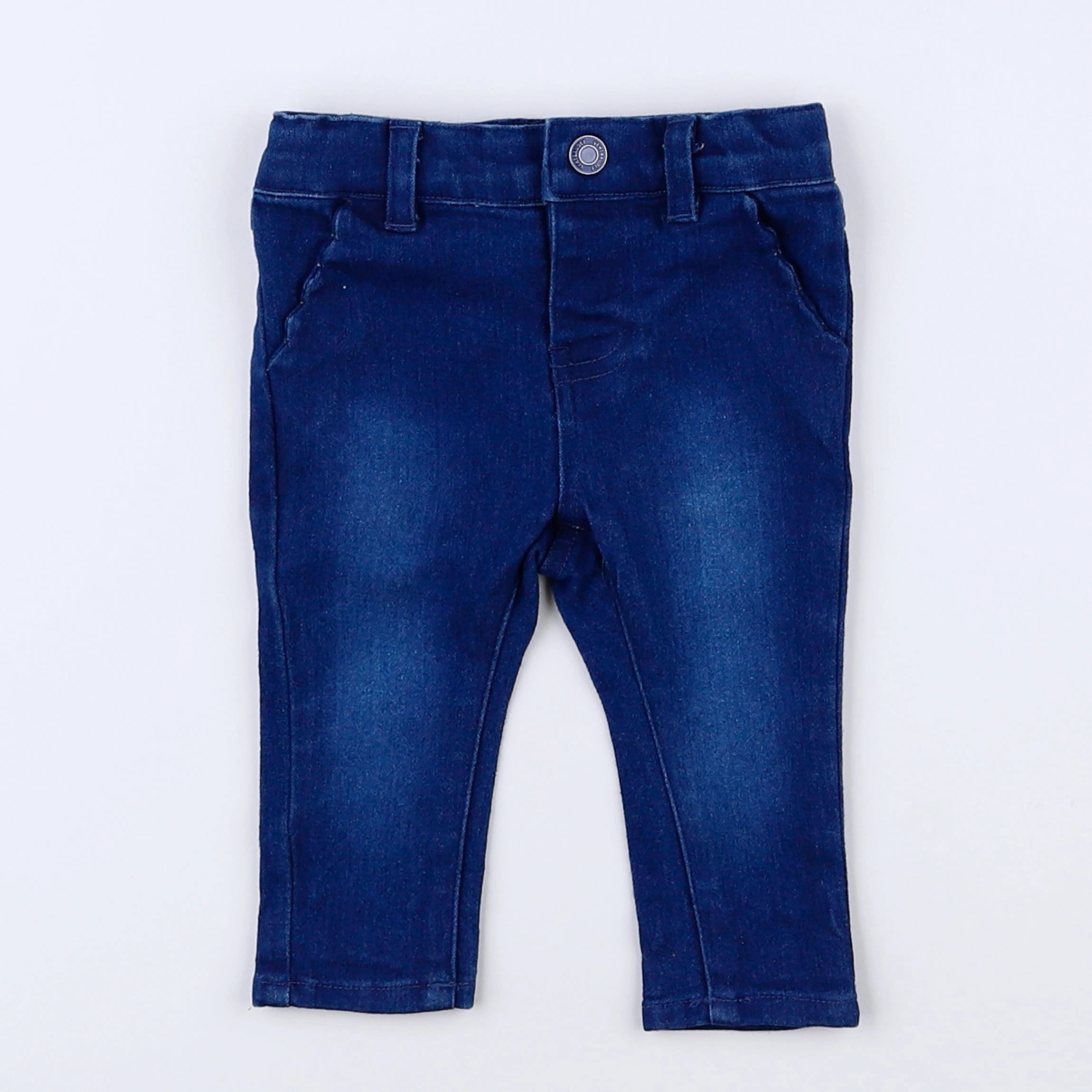 Vertbaudet - jean bleu - 3 mois