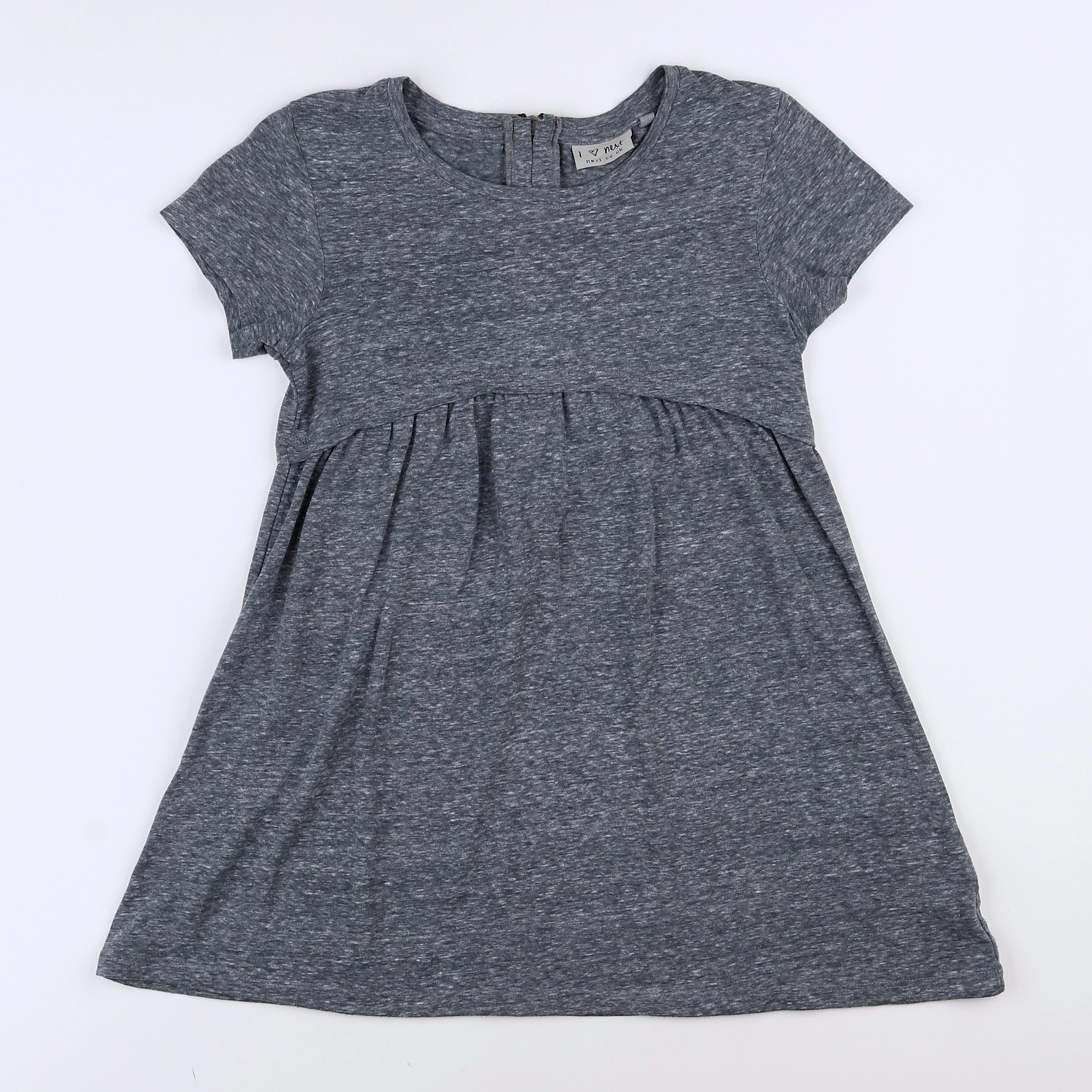 Next - robe gris - 8 ans