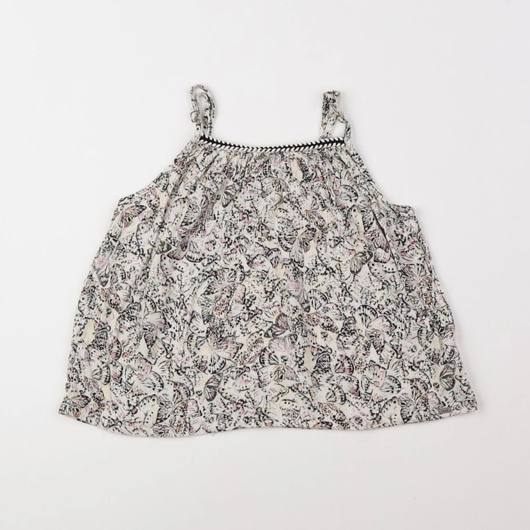IKKS - blouse beige, noir - 6 ans