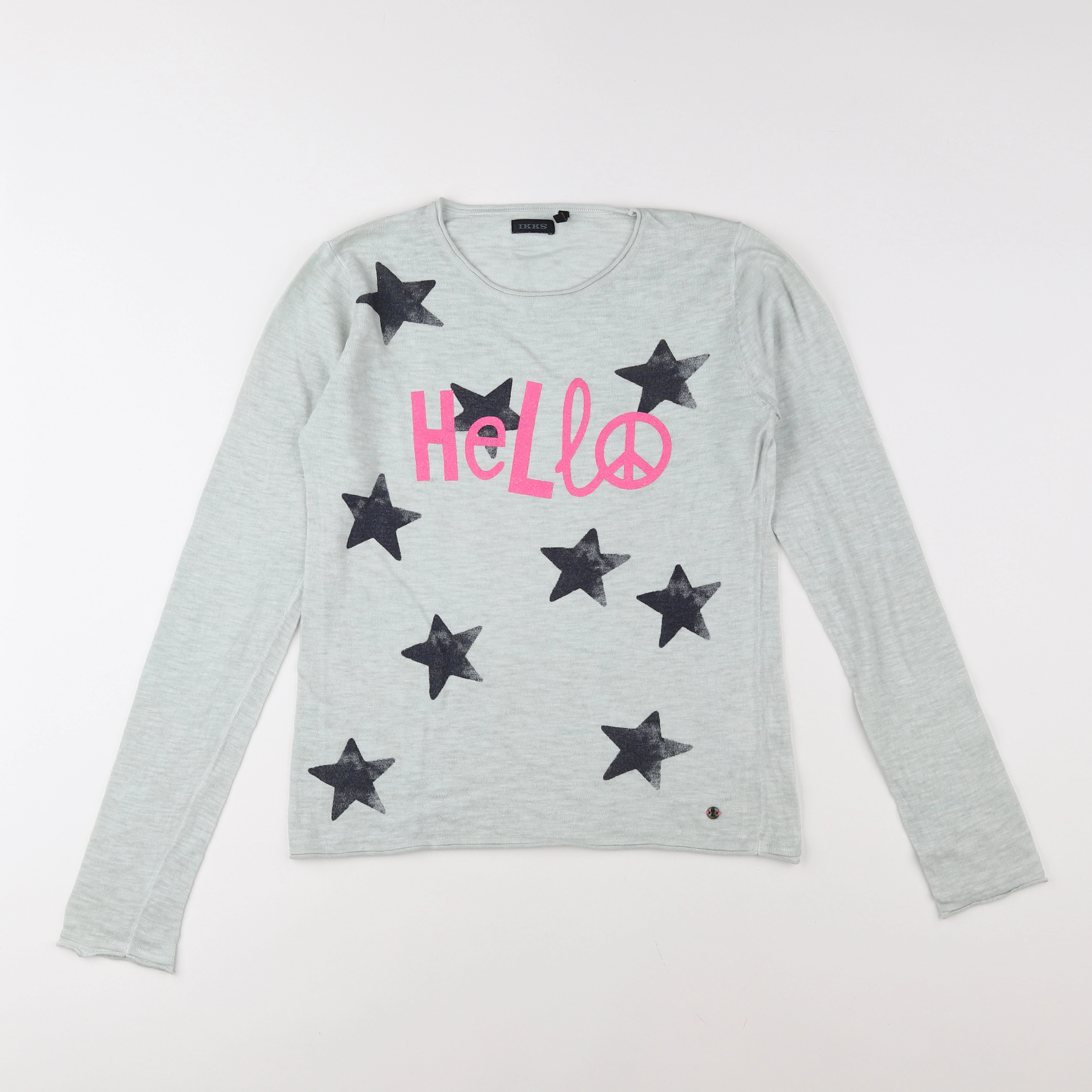 IKKS - pull gris - 12 ans